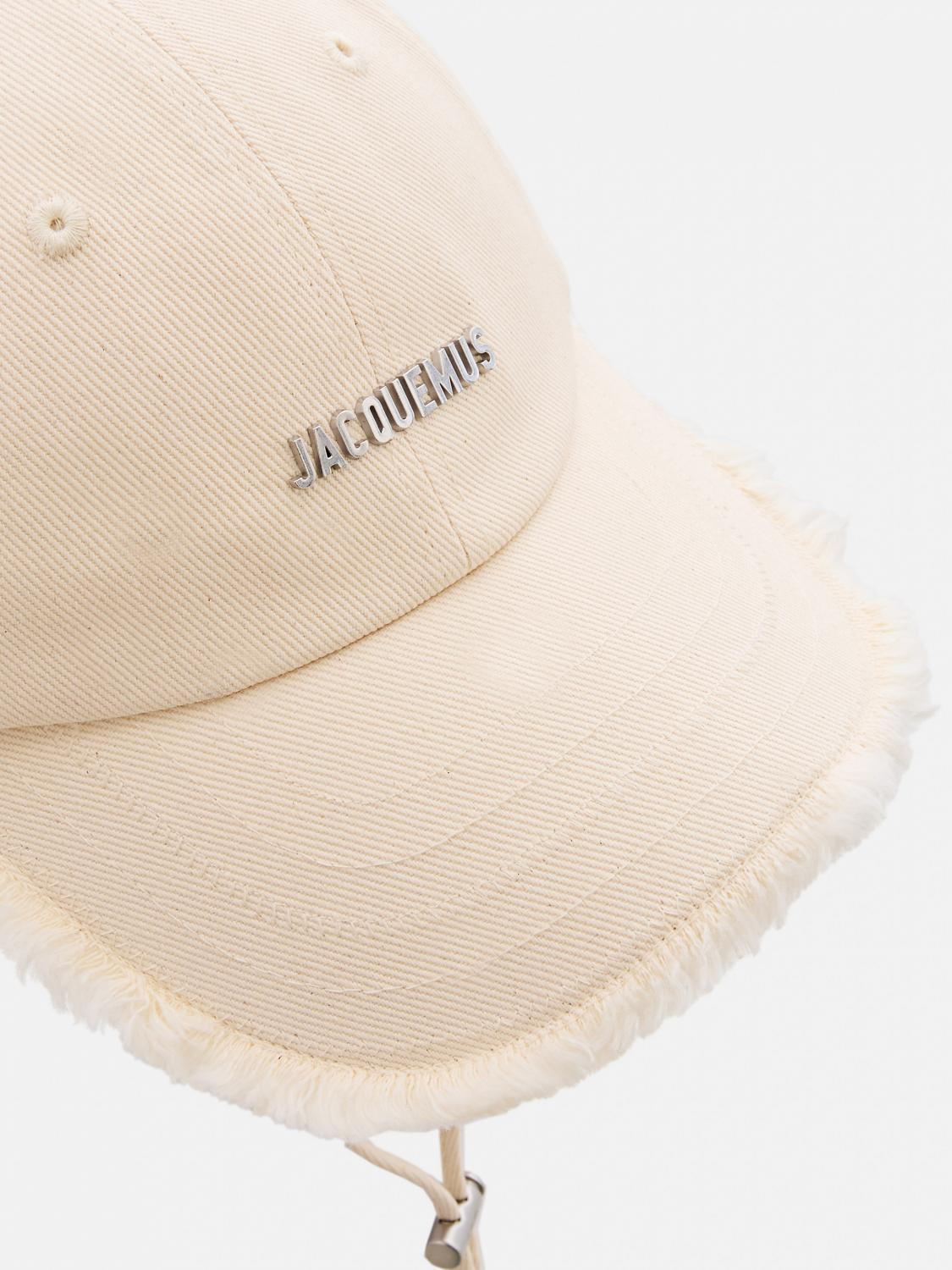 JACQUEMUS 帽子: 帽子 レディース Jacquemus, ホワイト - Img 2