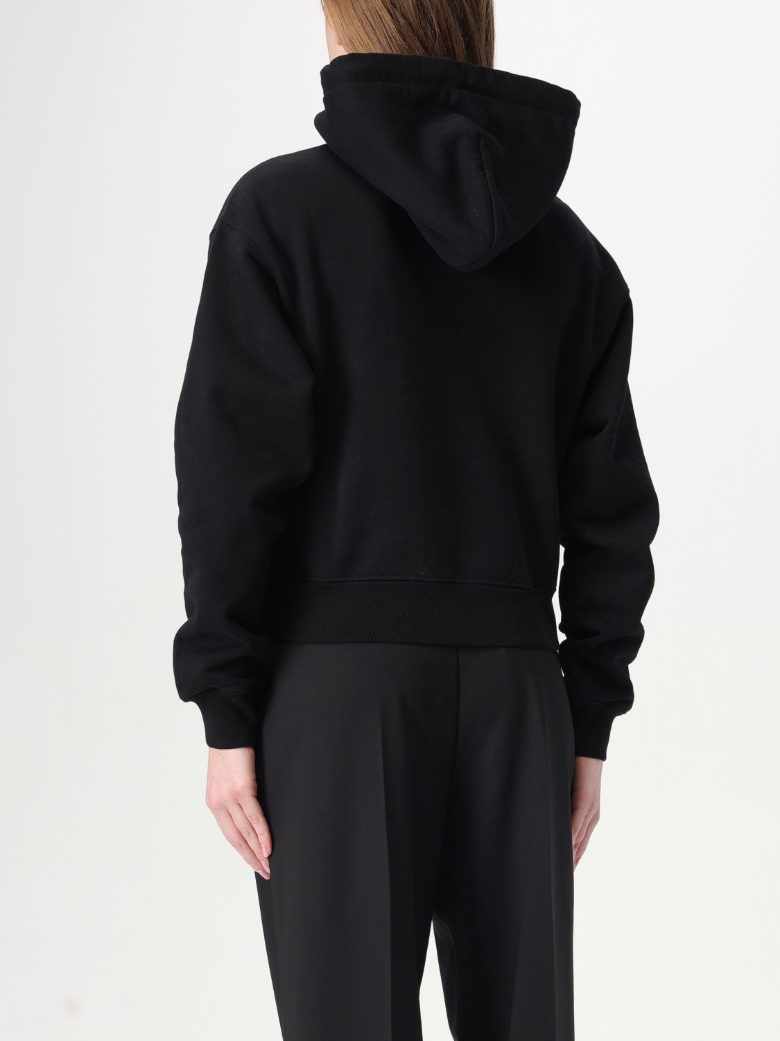 JACQUEMUS SWEATSHIRT: Sweatshirt woman Jacquemus, Black - Img 3