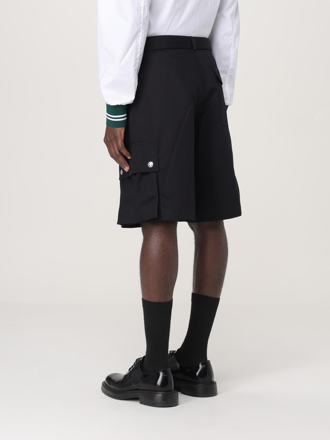 JACQUEMUS ショートパンツ: Jacquemus コットンリネン混カーゴショーツ, ブラック - Img 3