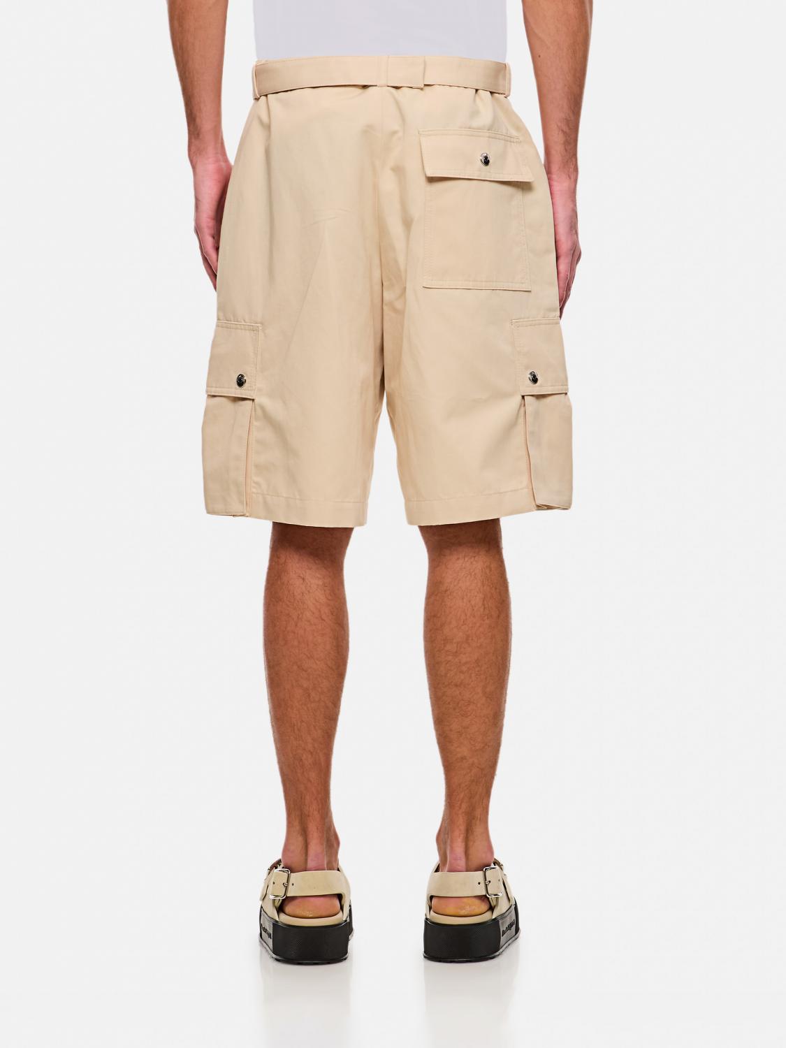 JACQUEMUS ショートパンツ: Jacquemus コットンリネン混カーゴショーツ, ベージュ - Img 3