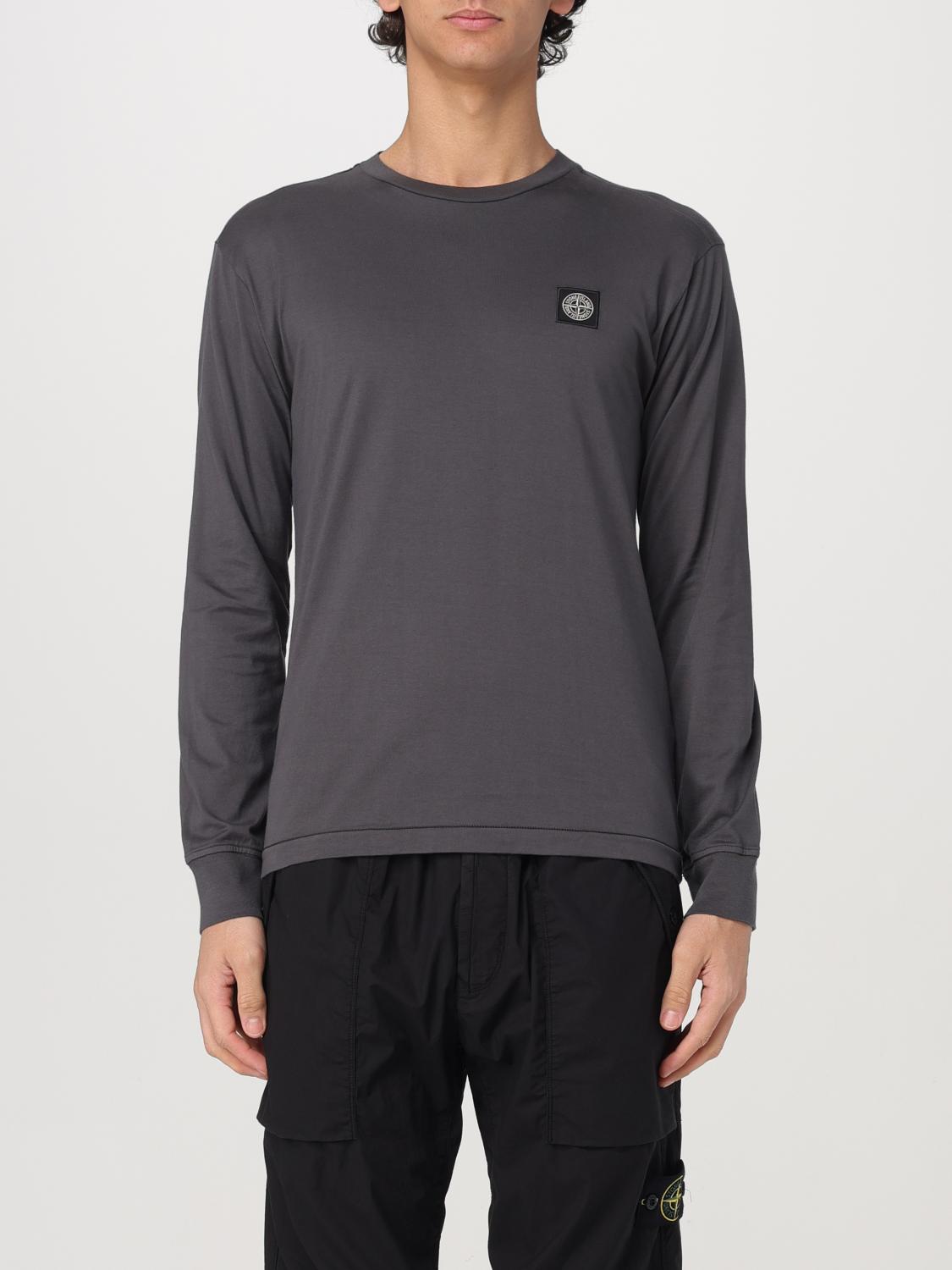 STONE ISLAND T-SHIRT: T-shirt men Stone Island, Grey - Img 1