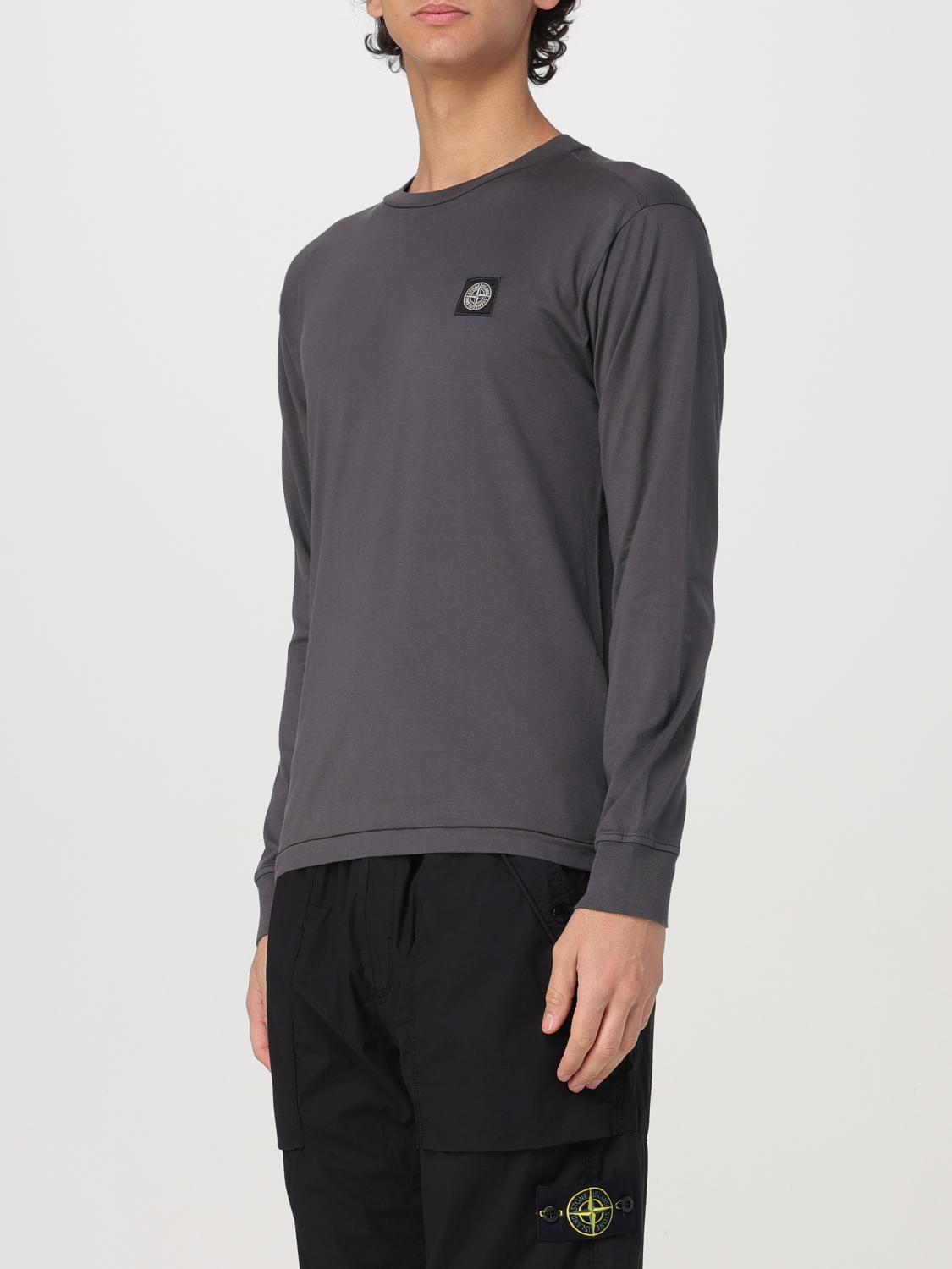 STONE ISLAND T-SHIRT: T-shirt men Stone Island, Grey - Img 4