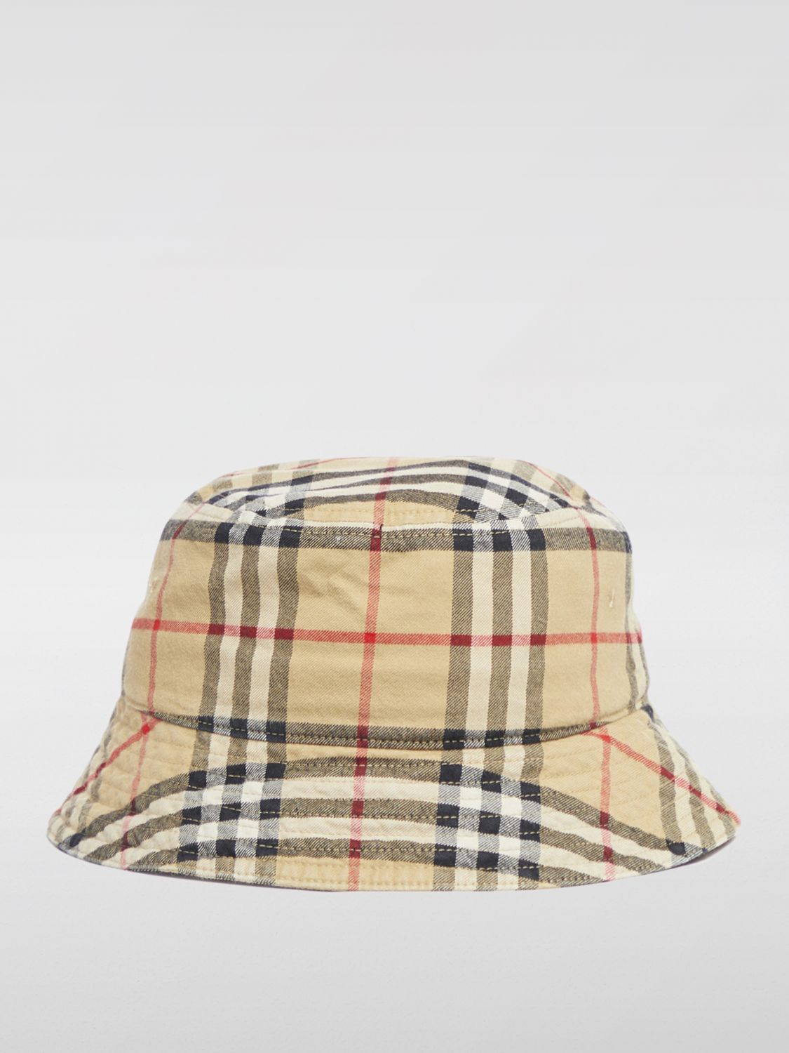 BURBERRY HAT: Hat men Burberry, Nude - Img 1