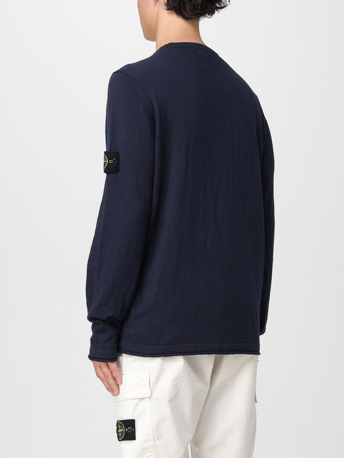 STONE ISLAND PULLOVER: Pullover herren Stone Island, Blau - Img 3