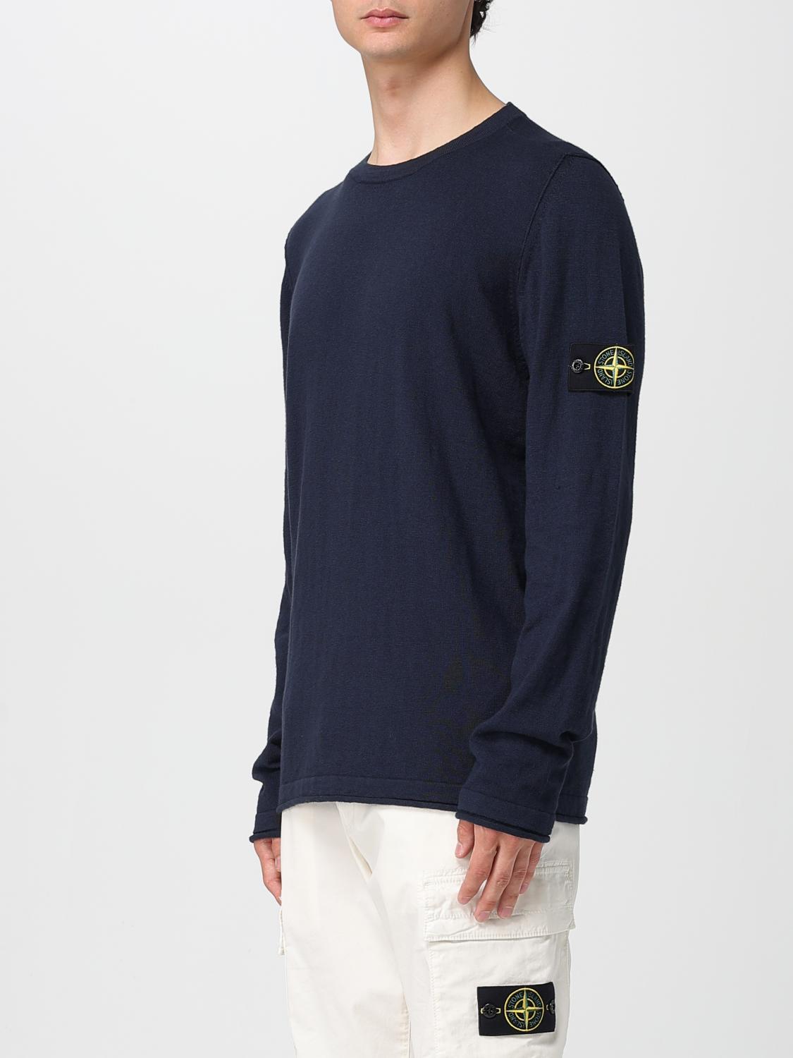 STONE ISLAND PULLOVER: Pullover herren Stone Island, Blau - Img 4