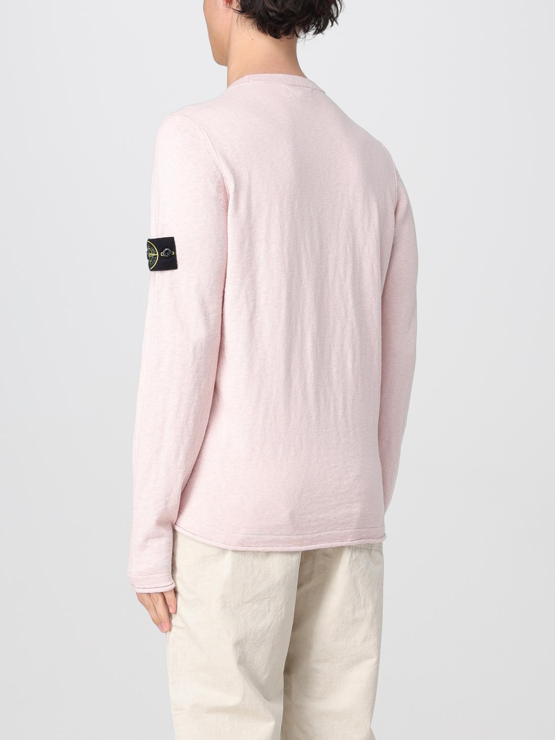 STONE ISLAND PULLOVER: Pullover herren Stone Island, Pink - Img 3