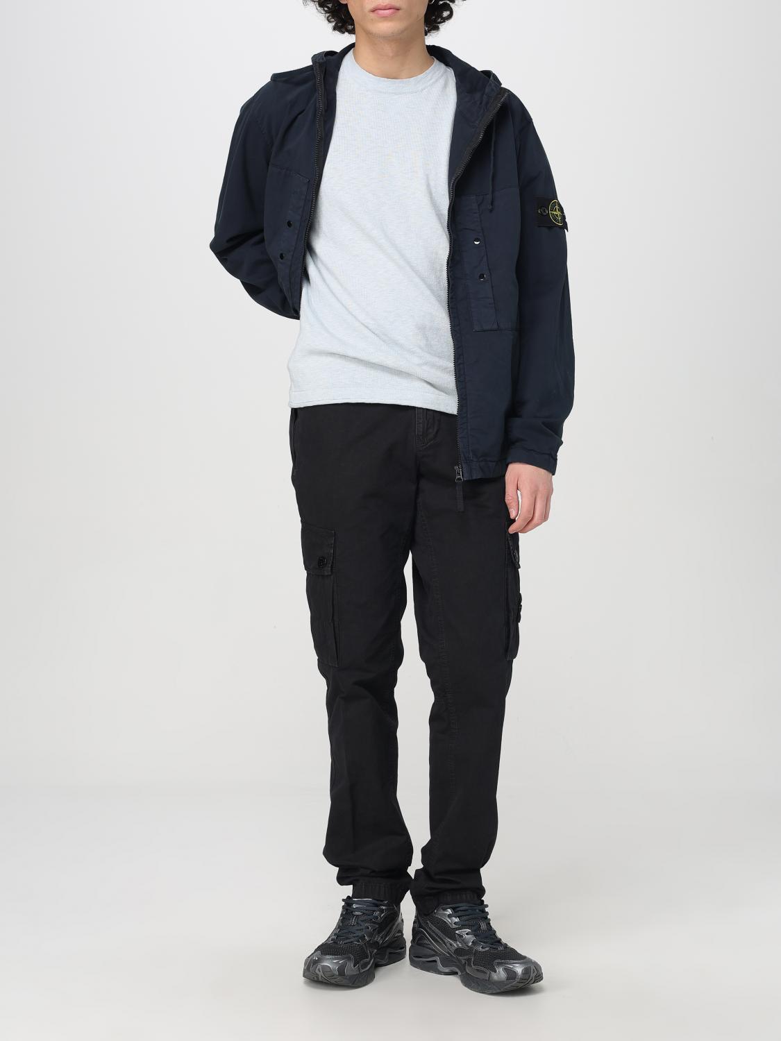STONE ISLAND PULLOVER: Pullover herren Stone Island, Hellblau - Img 2