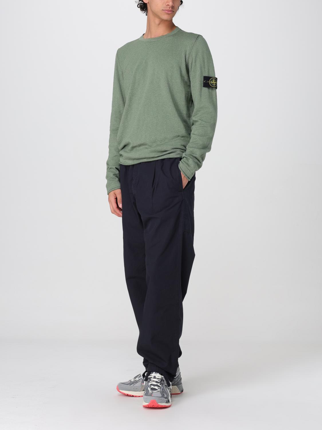STONE ISLAND PULLOVER: Pullover herren Stone Island, Grün - Img 2