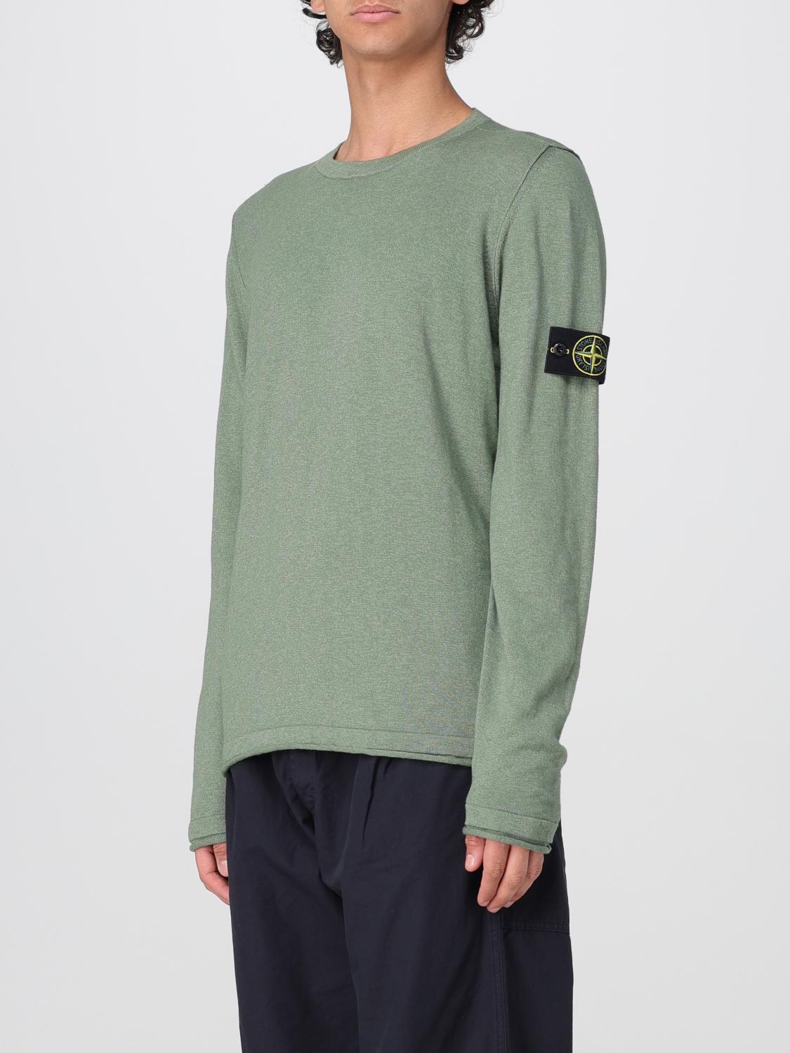 STONE ISLAND PULLOVER: Pullover herren Stone Island, Grün - Img 4