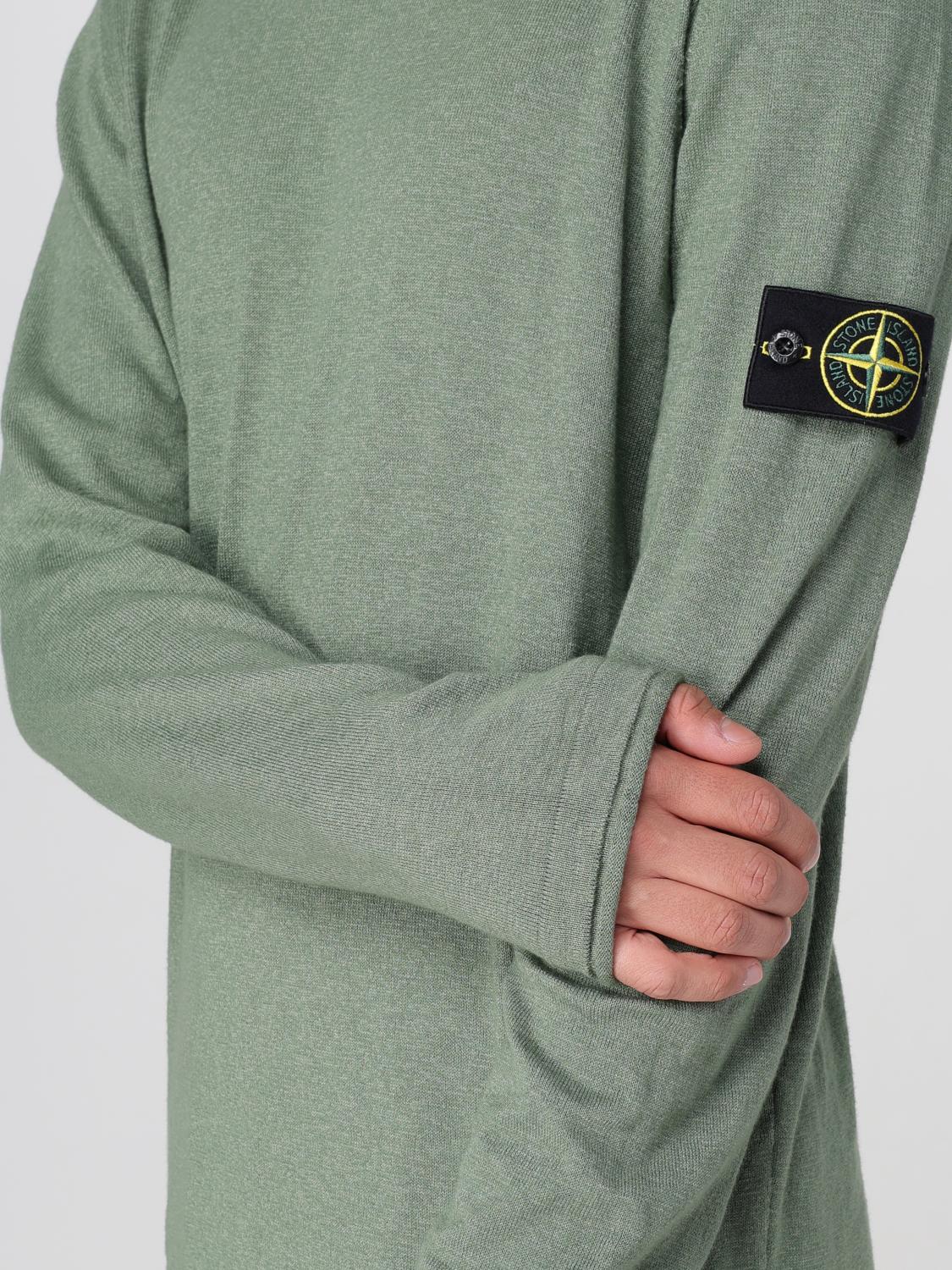 STONE ISLAND PULLOVER: Pullover herren Stone Island, Grün - Img 5