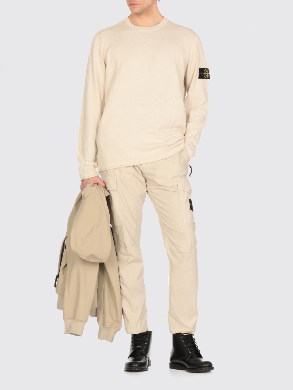 STONE ISLAND PULLOVER: Pullover herren Stone Island, Beige - Img 2