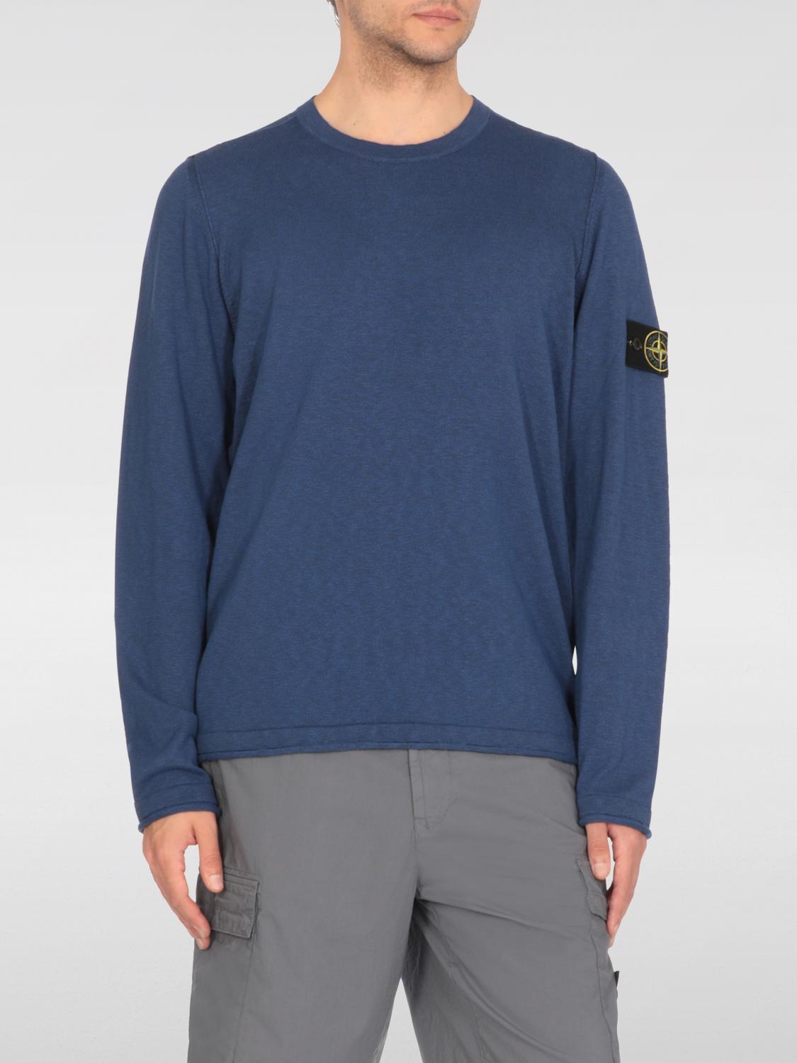 STONE ISLAND PULLOVER: Pullover herren Stone Island, Blau 1 - Img 1