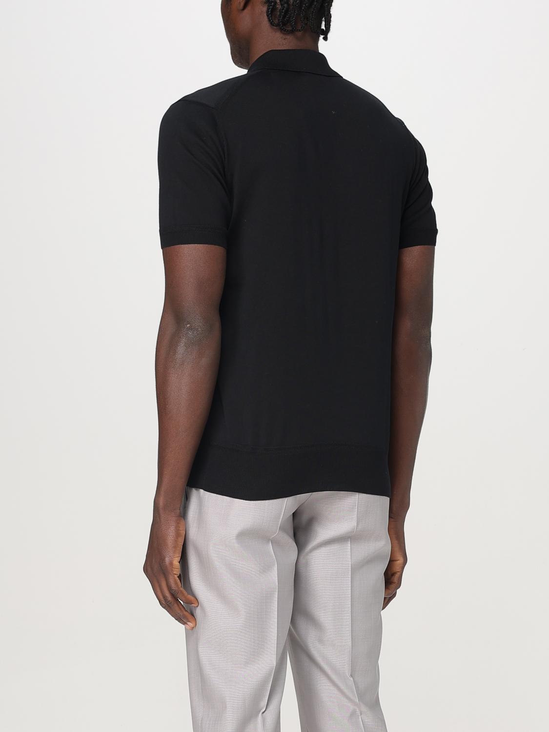 TOM FORD POLO: Polo herren Tom Ford, Schwarz - Img 3