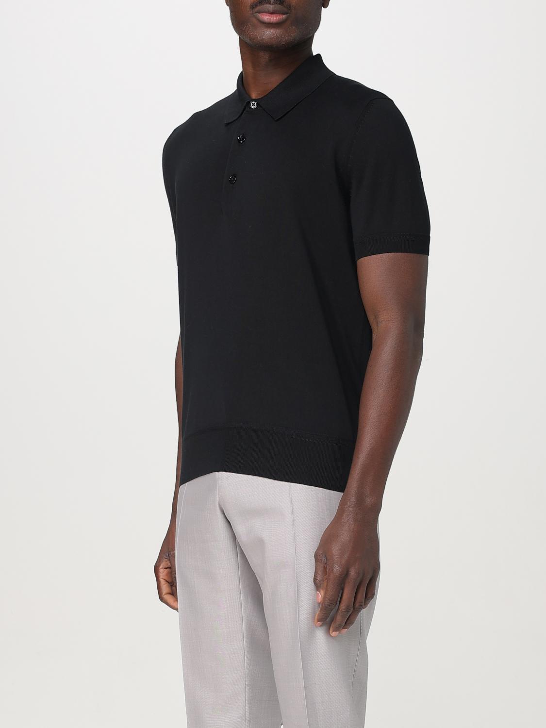 TOM FORD POLO: Polo herren Tom Ford, Schwarz - Img 4