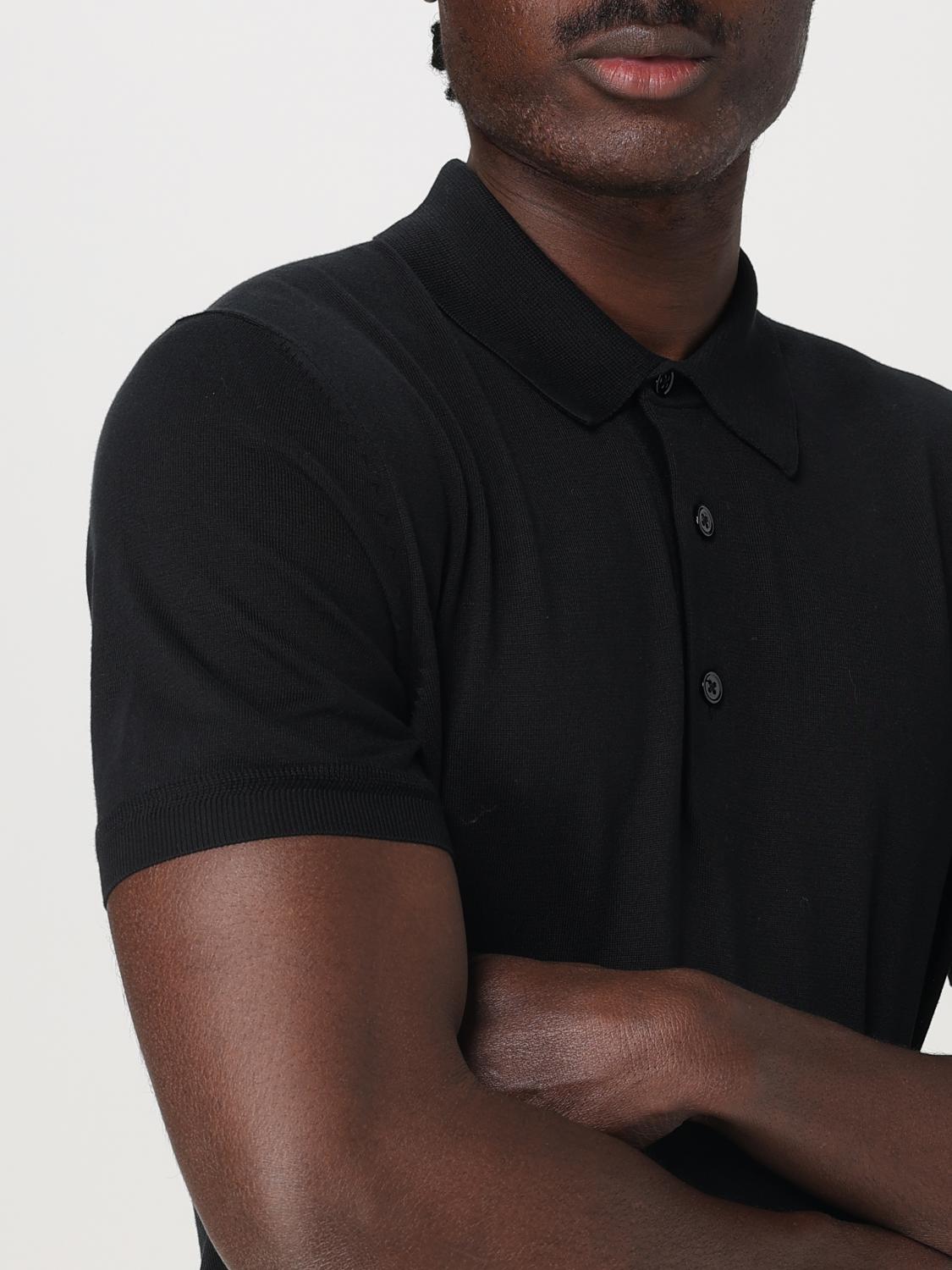 TOM FORD POLO: Polo herren Tom Ford, Schwarz - Img 5