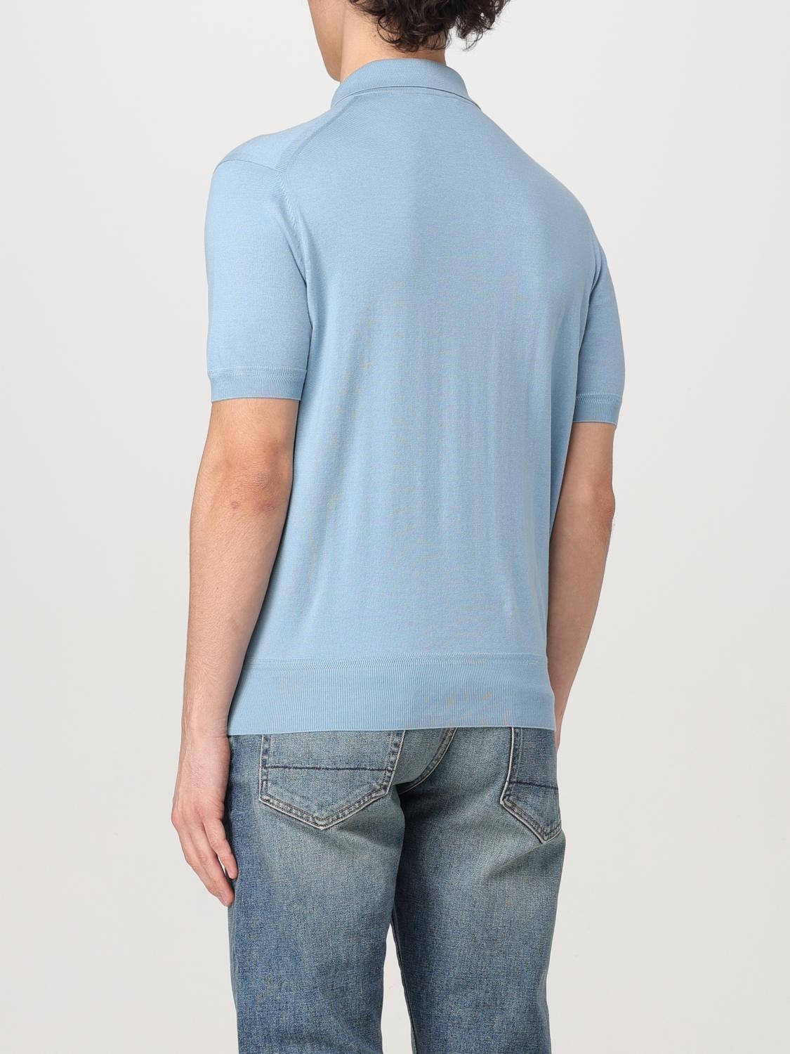 TOM FORD POLO SHIRT: Polo shirt men Tom Ford, Blue - Img 3