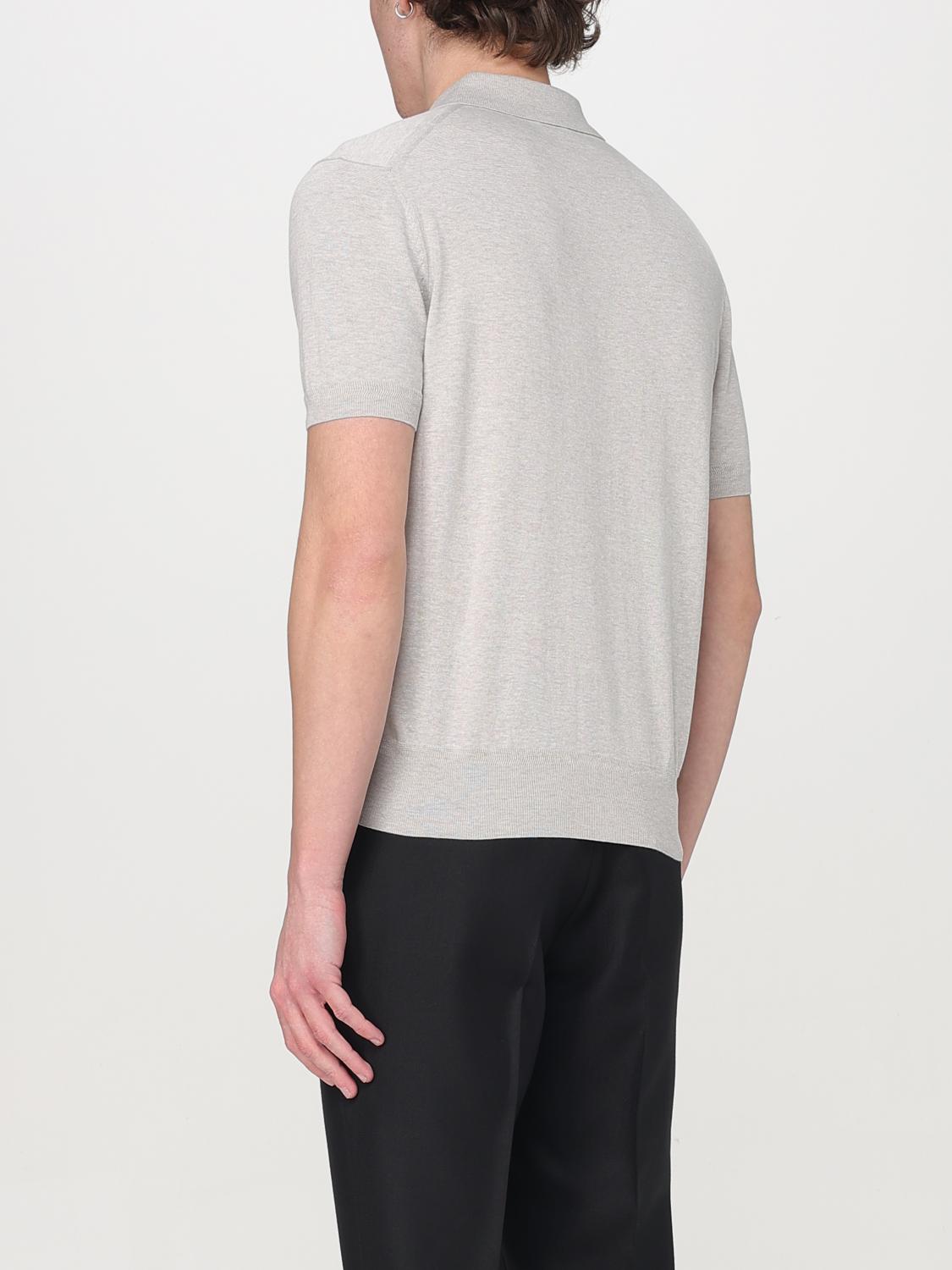 TOM FORD POLO SHIRT: Polo shirt men Tom Ford, Grey - Img 3