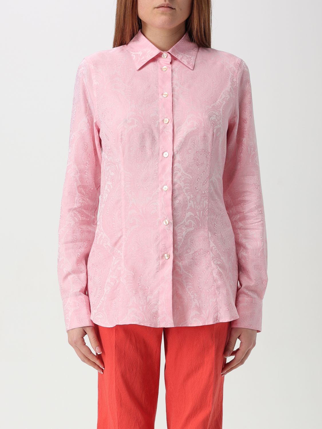 ETRO SHIRT: Shirt woman Etro, Pink - Img 1