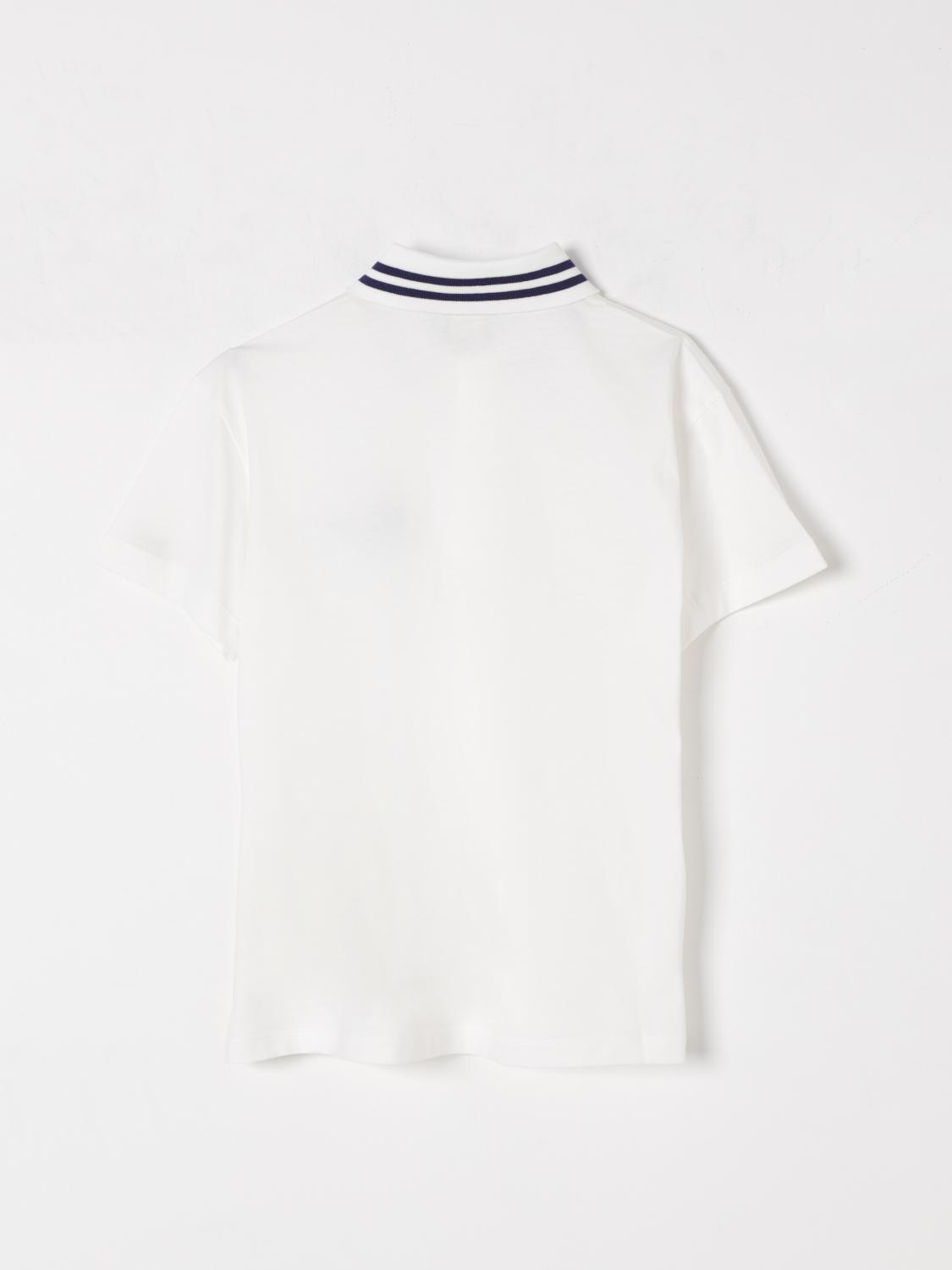 FENDI POLO SHIRT: Polo shirt kids Fendi, White - Img 2