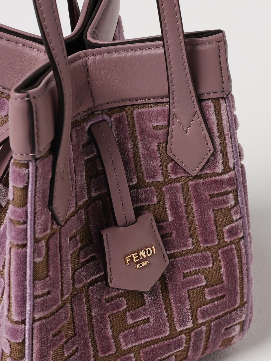 FENDI 미니백: 숄더백 여성 Fendi, 바이올렛 - Img 4