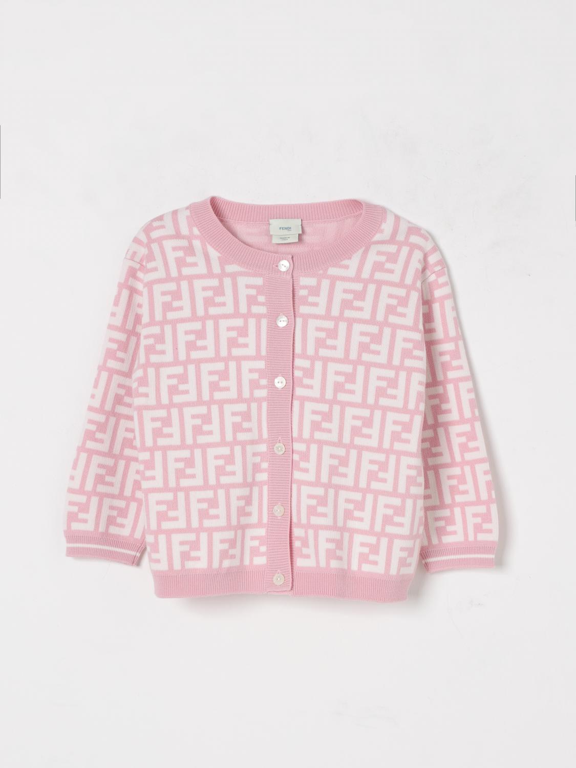 FENDI PULL: Pull enfant Fendi, Rose - Img 1