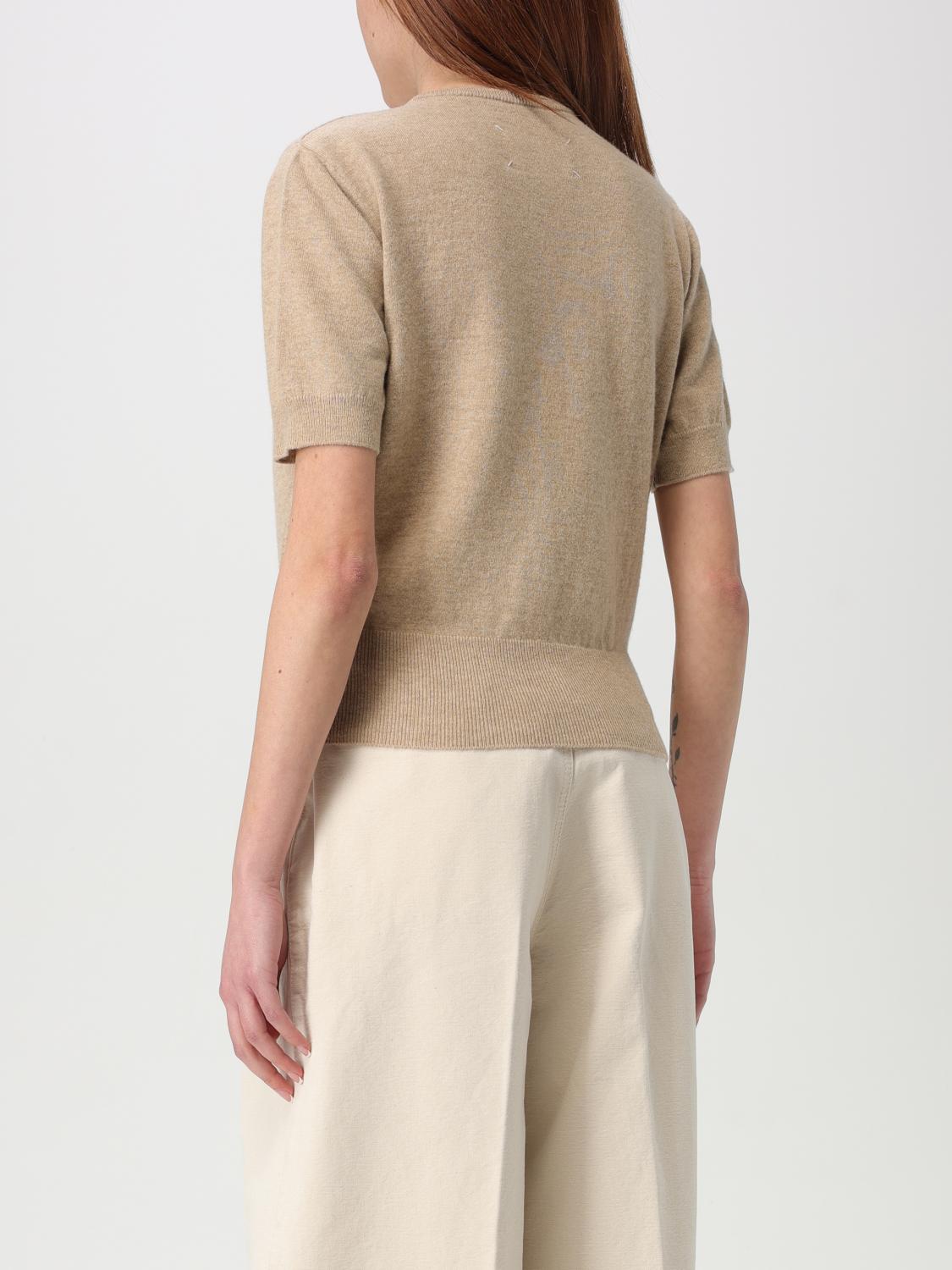 MAISON MARGIELA PULLOVER: Sweatshirt damen Maison Margiela, Beige - Img 3