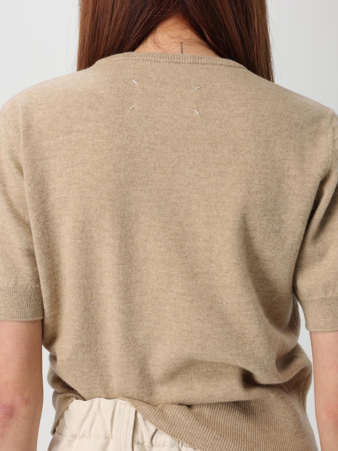 MAISON MARGIELA PULLOVER: Sweatshirt damen Maison Margiela, Beige - Img 5