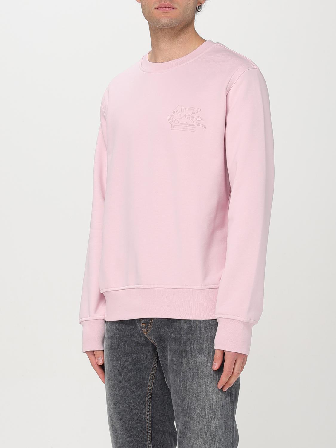 ETRO SWEATSHIRT: Sweatshirt herren Etro, Pink - Img 4