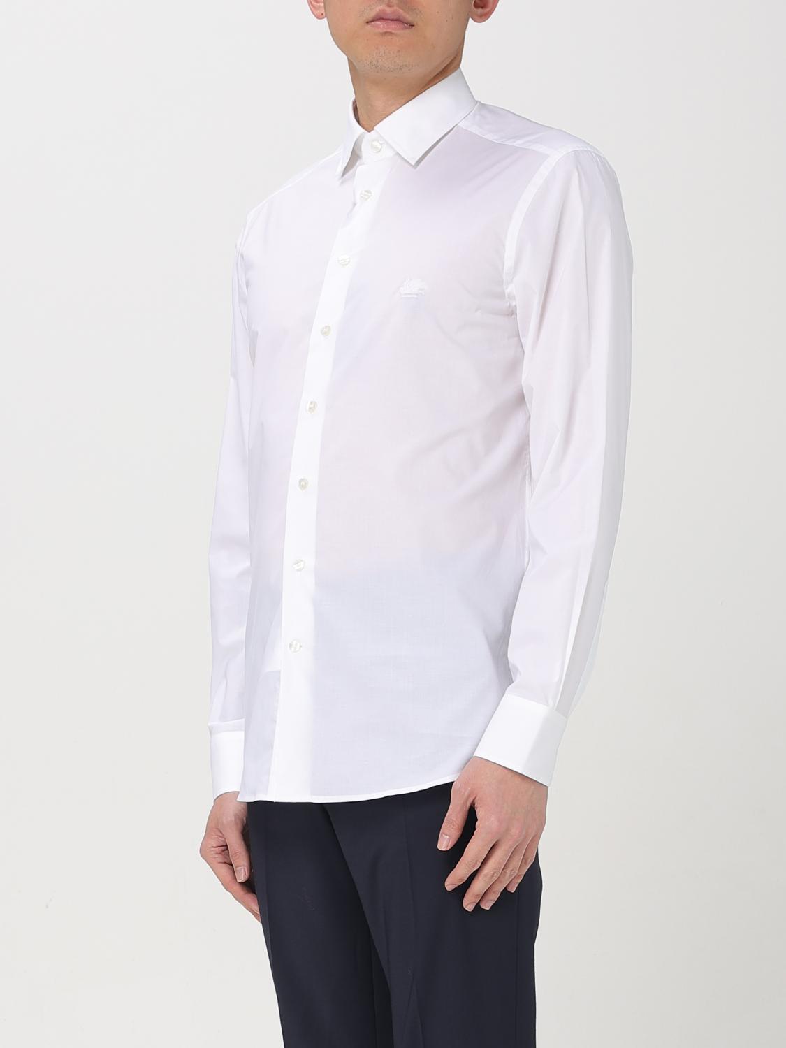 ETRO SHIRT: Shirt men Etro, White - Img 4