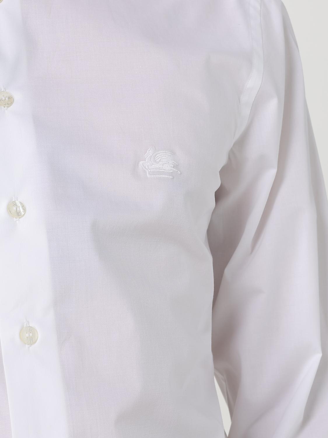 ETRO SHIRT: Shirt men Etro, White - Img 5