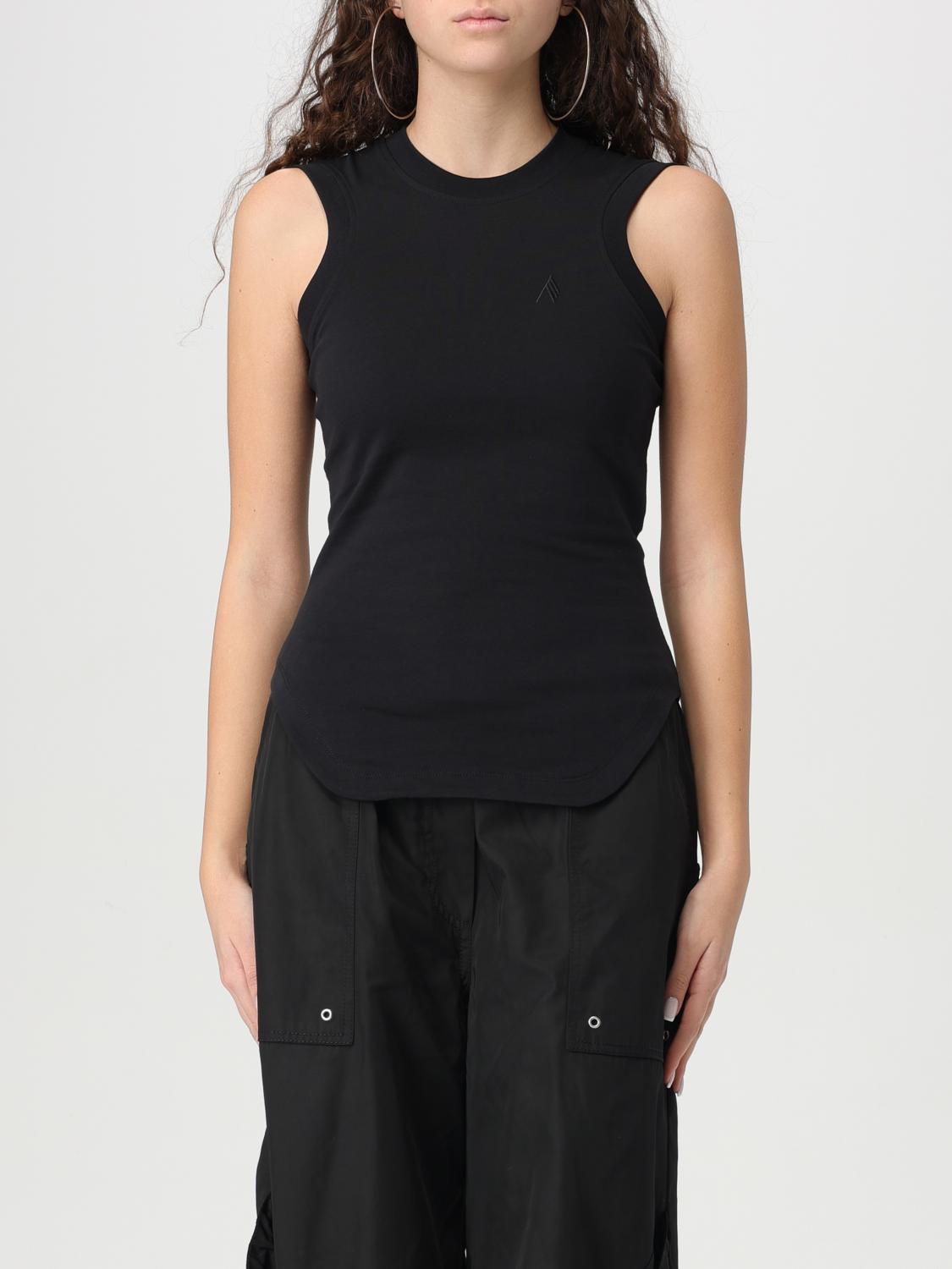 THE ATTICO T-SHIRT: Top woman The Attico, Black - Img 1