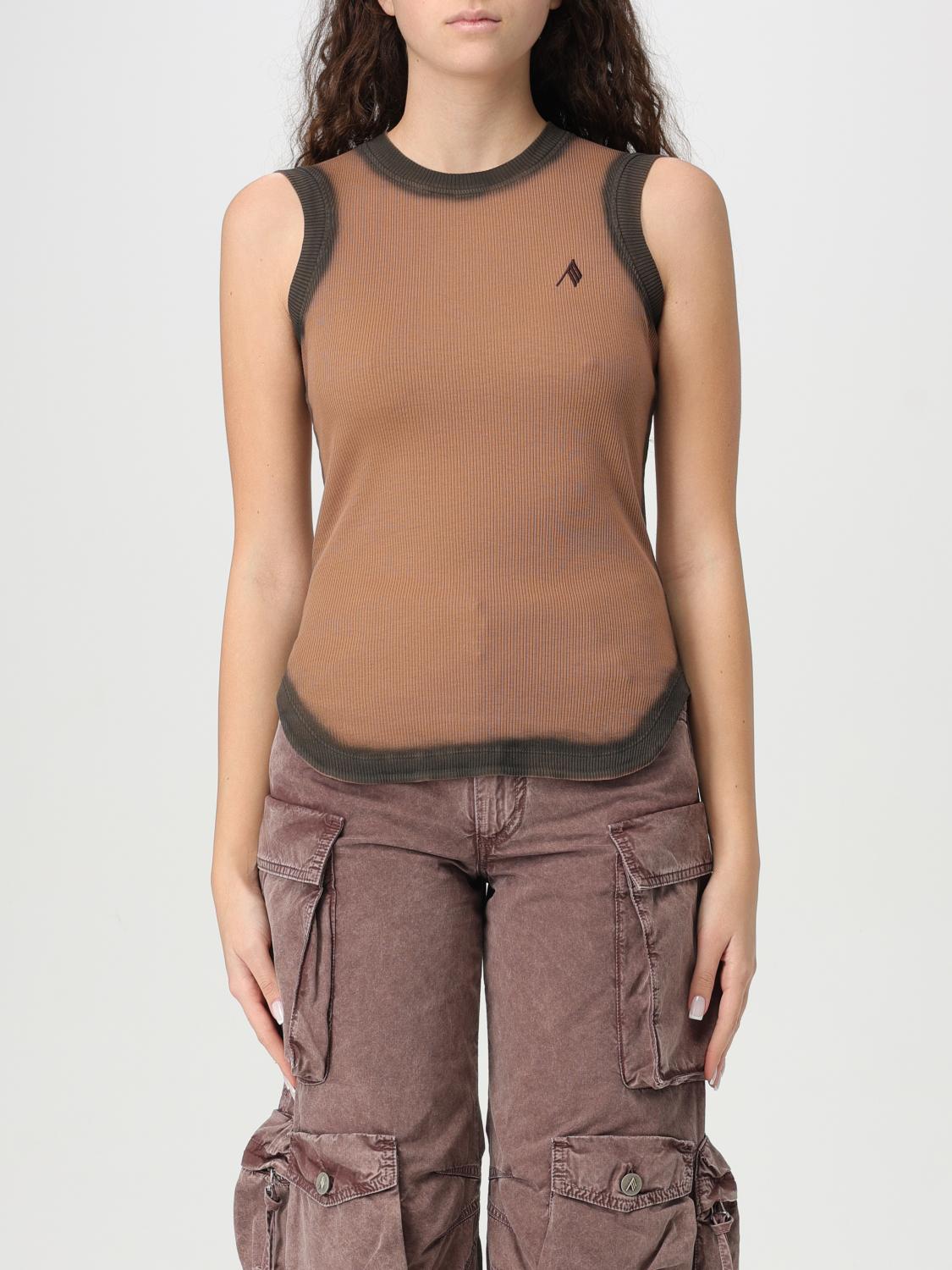 THE ATTICO T-SHIRT: Top woman The Attico, Clay Color - Img 1