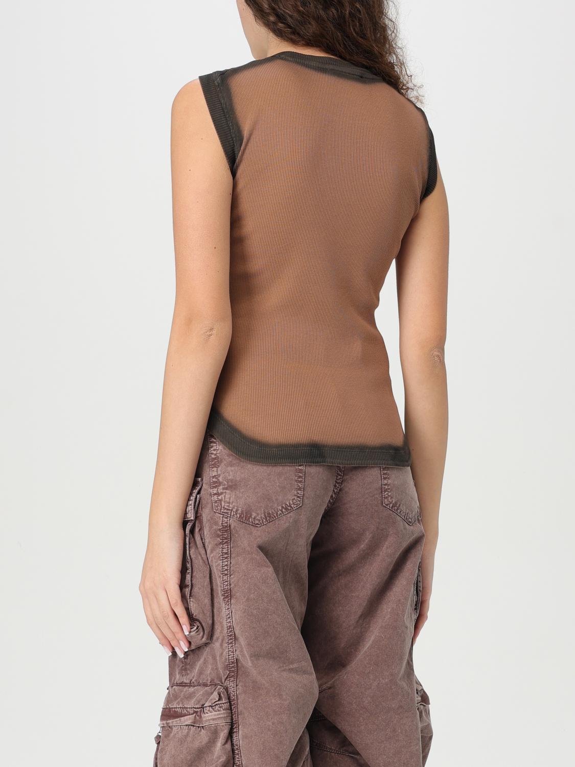 THE ATTICO T-SHIRT: Top woman The Attico, Clay Color - Img 3