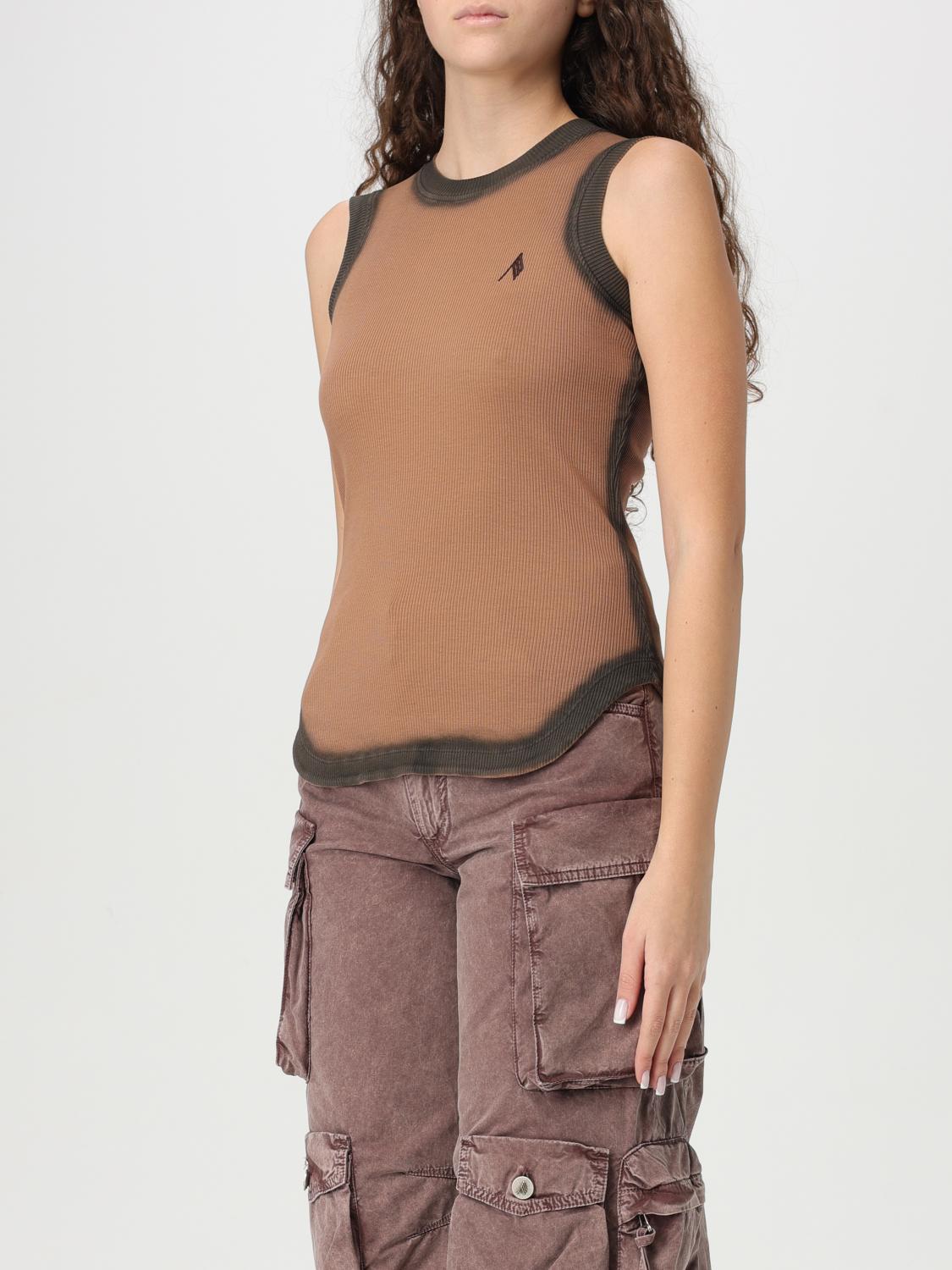 THE ATTICO T-SHIRT: Top woman The Attico, Clay Color - Img 4