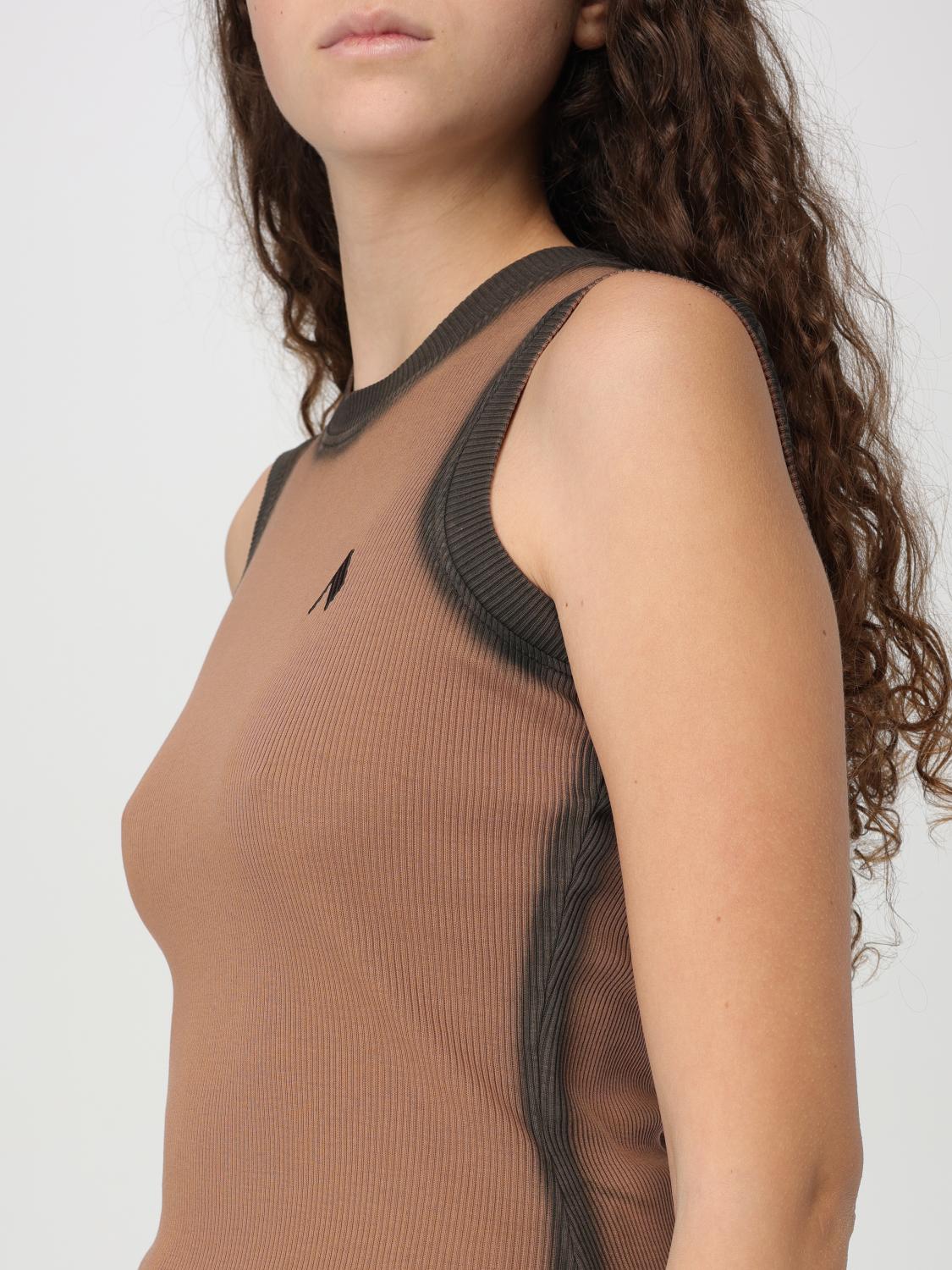 THE ATTICO T-SHIRT: Top woman The Attico, Clay Color - Img 5