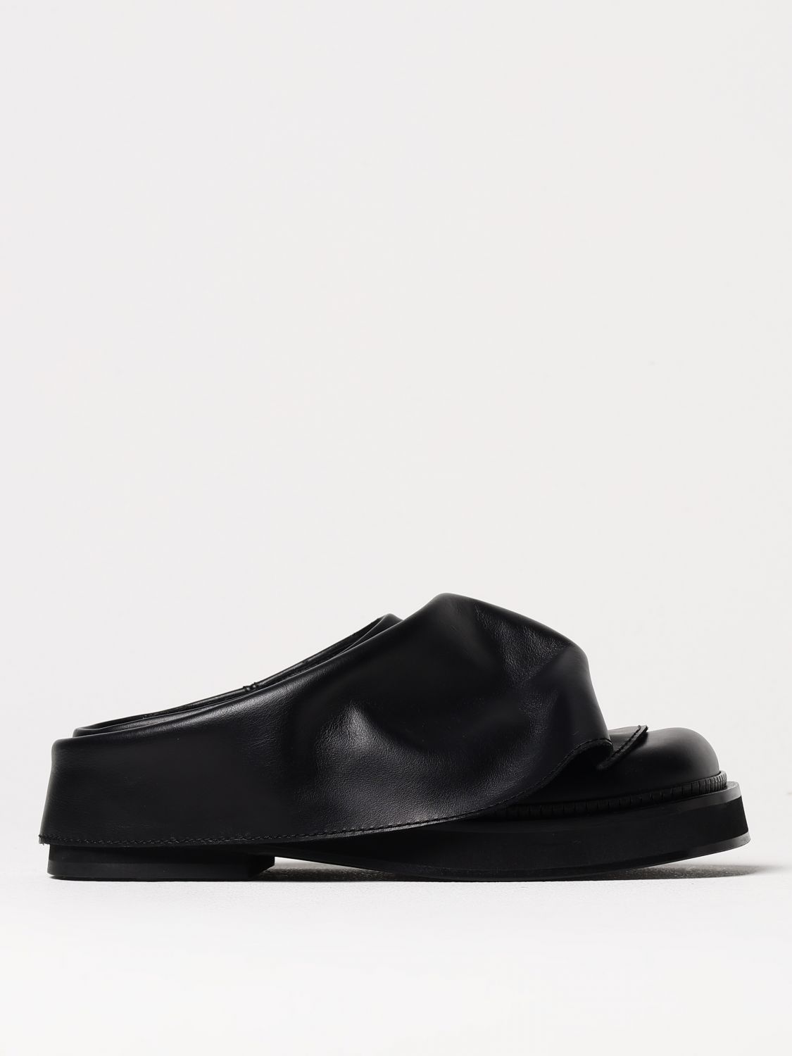 THE ATTICO FLAT SHOES: Flat sandals woman The Attico, Black - Img 1