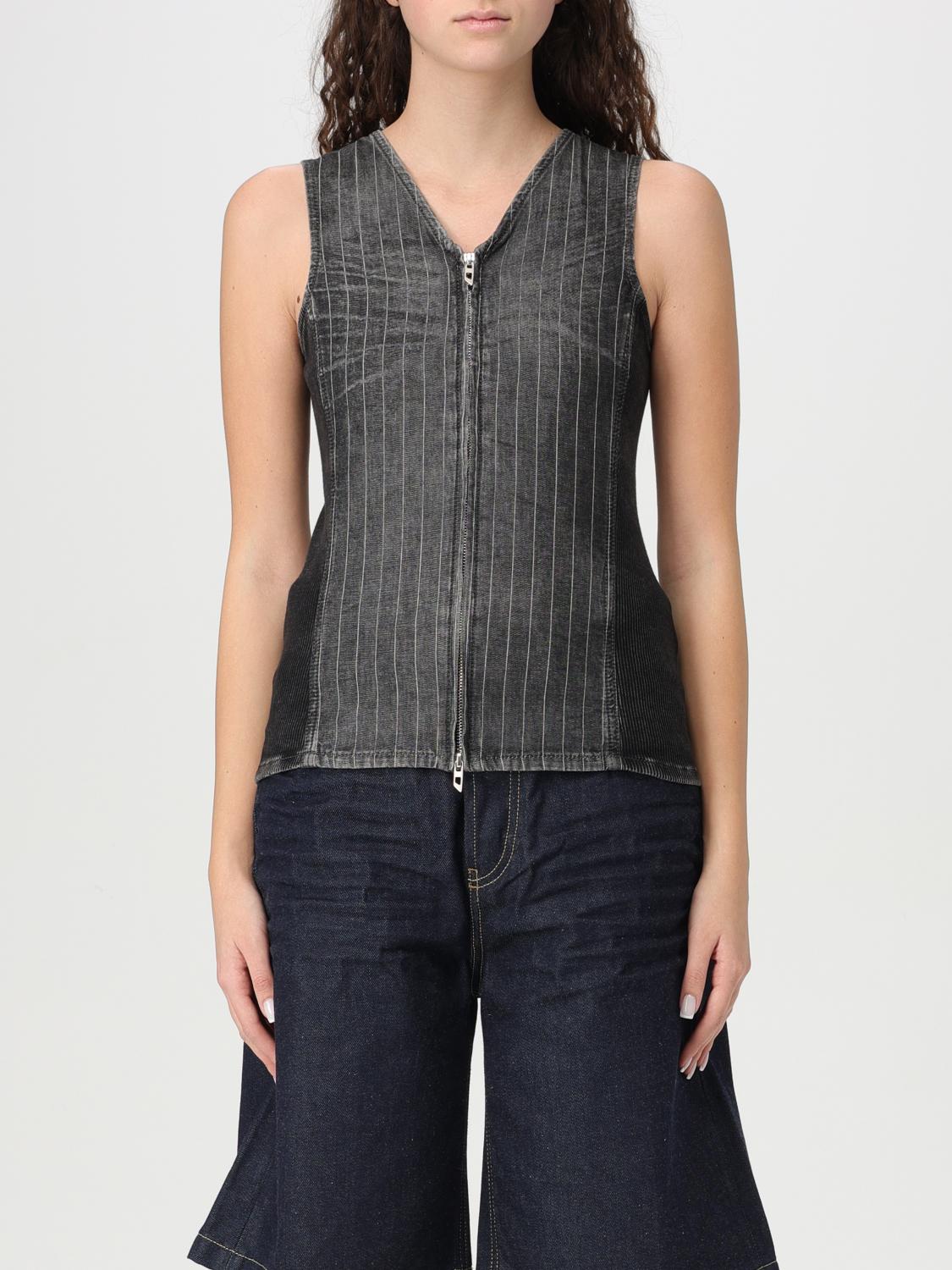 DIESEL TOP: Top mujer Diesel, Negro - Img 1