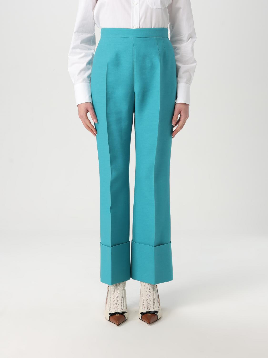 VALENTINO PANTALON: Pantalon femme Valentino, Bleu - Img 1