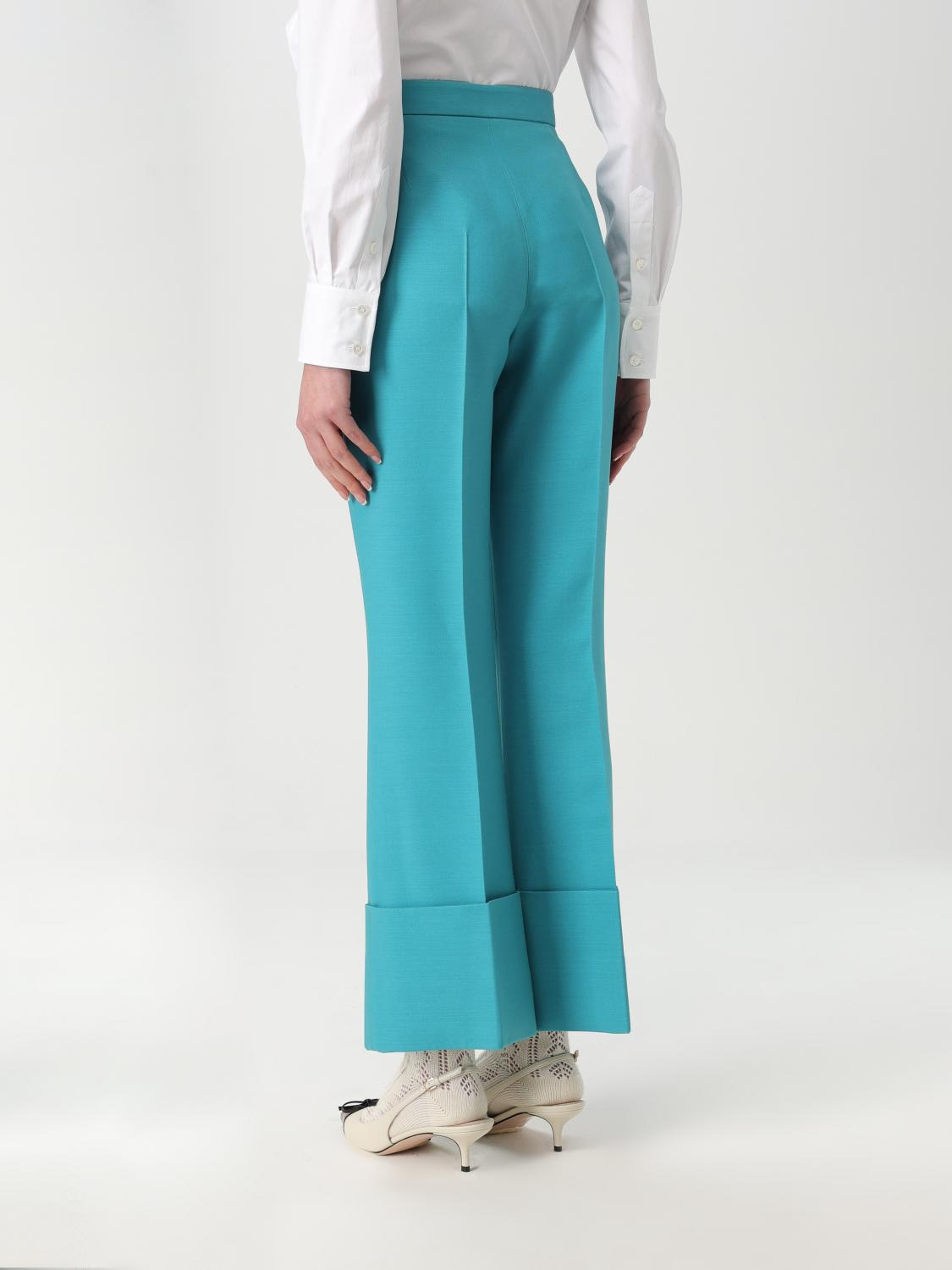 VALENTINO PANTALON: Pantalon femme Valentino, Bleu - Img 3