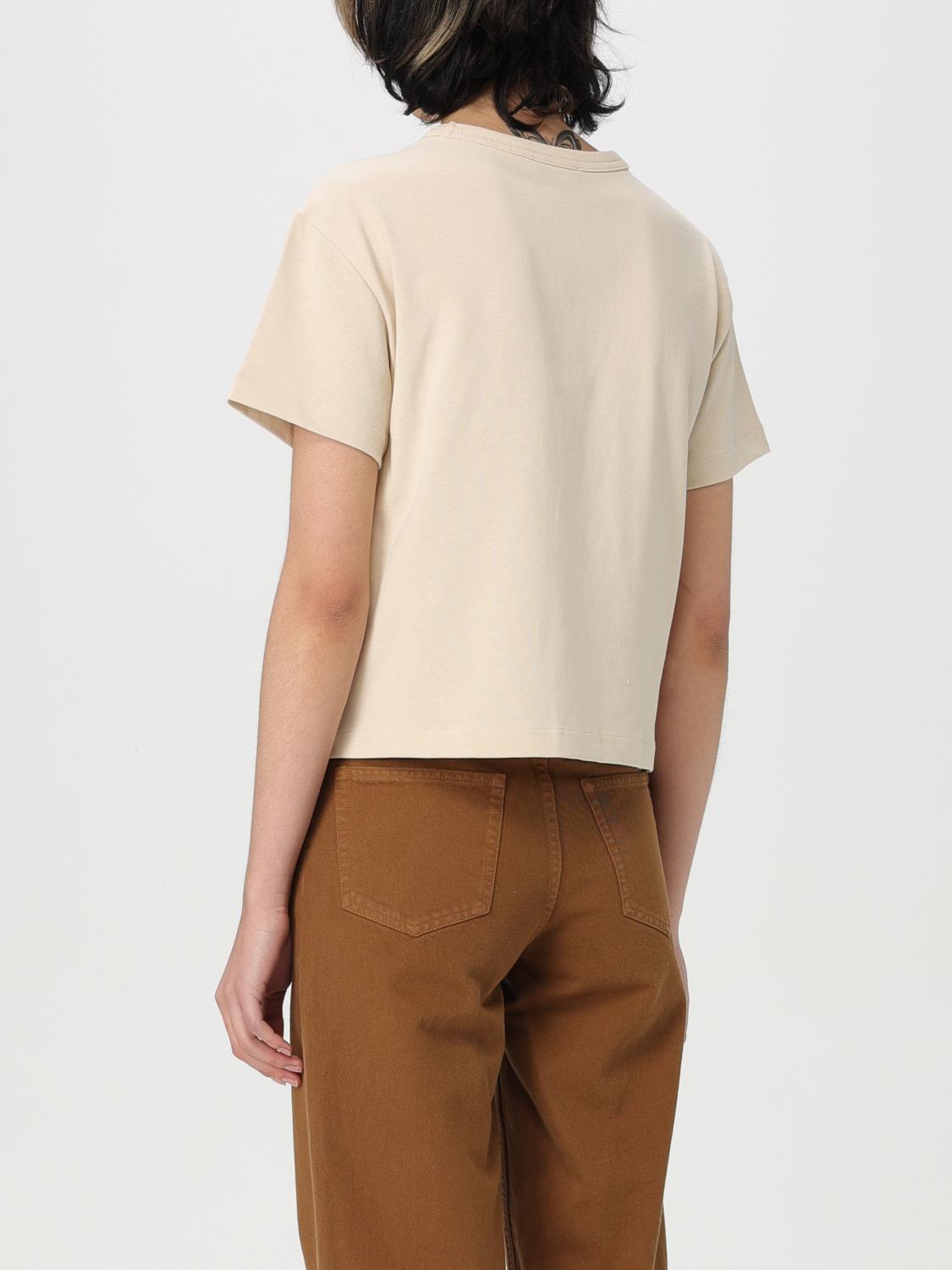 A.P.C. T-SHIRT: T-shirt woman A.P.C., Beige - Img 2