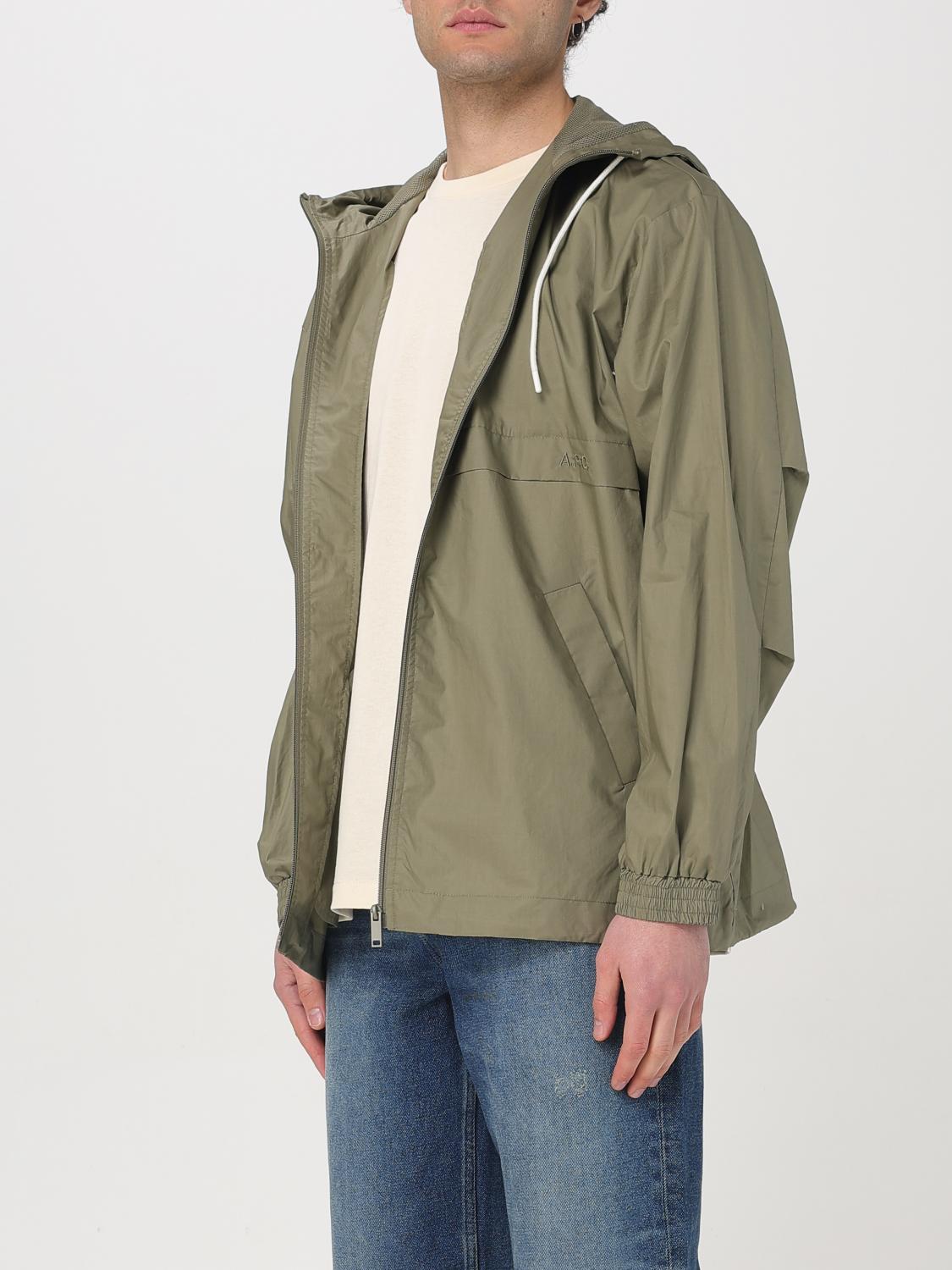 A.P.C. GIACCA: Giubbotto A.P.C. in misto cotone , Militare - Img 4