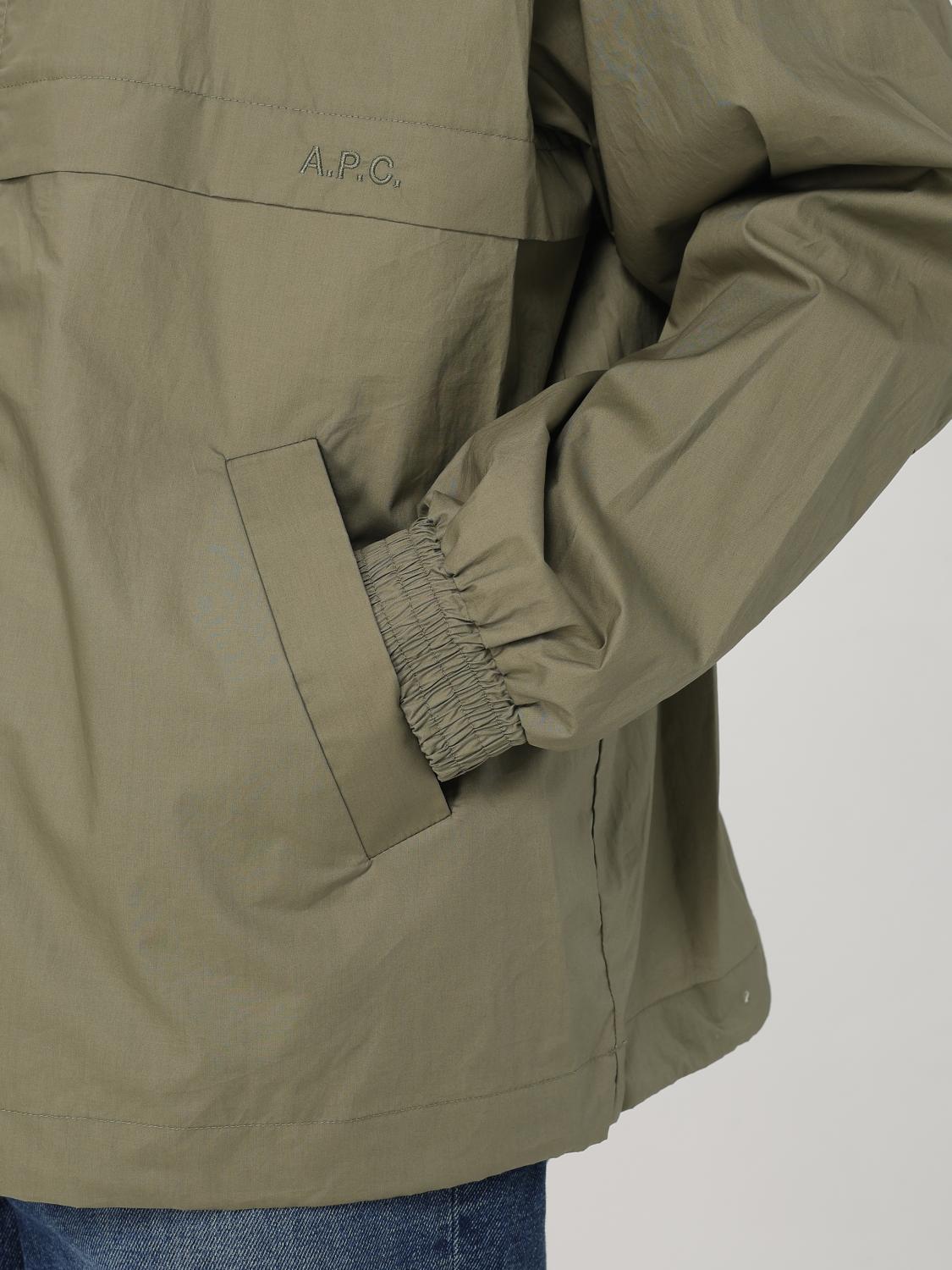 A.P.C. GIACCA: Giubbotto A.P.C. in misto cotone , Militare - Img 5