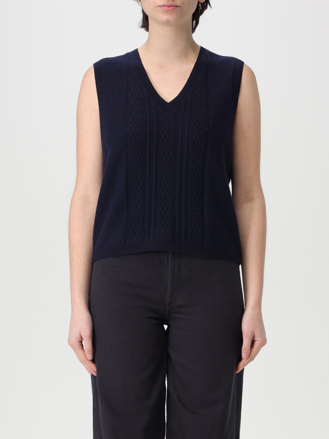 A.P.C. CARDIGAN: Cardigan woman A.P.C., Blue - Img 1