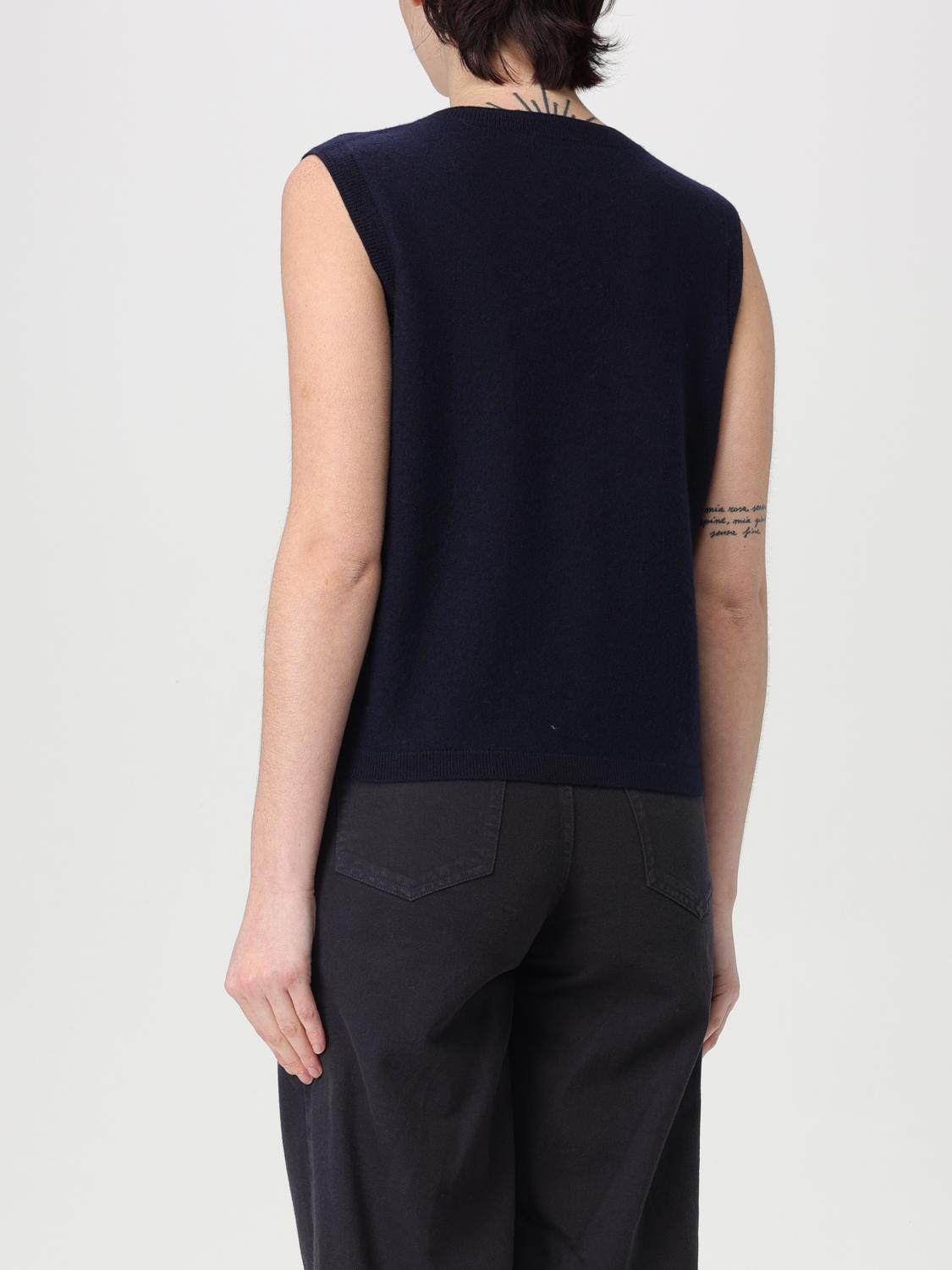 A.P.C. CARDIGAN: Cardigan woman A.P.C., Blue - Img 3