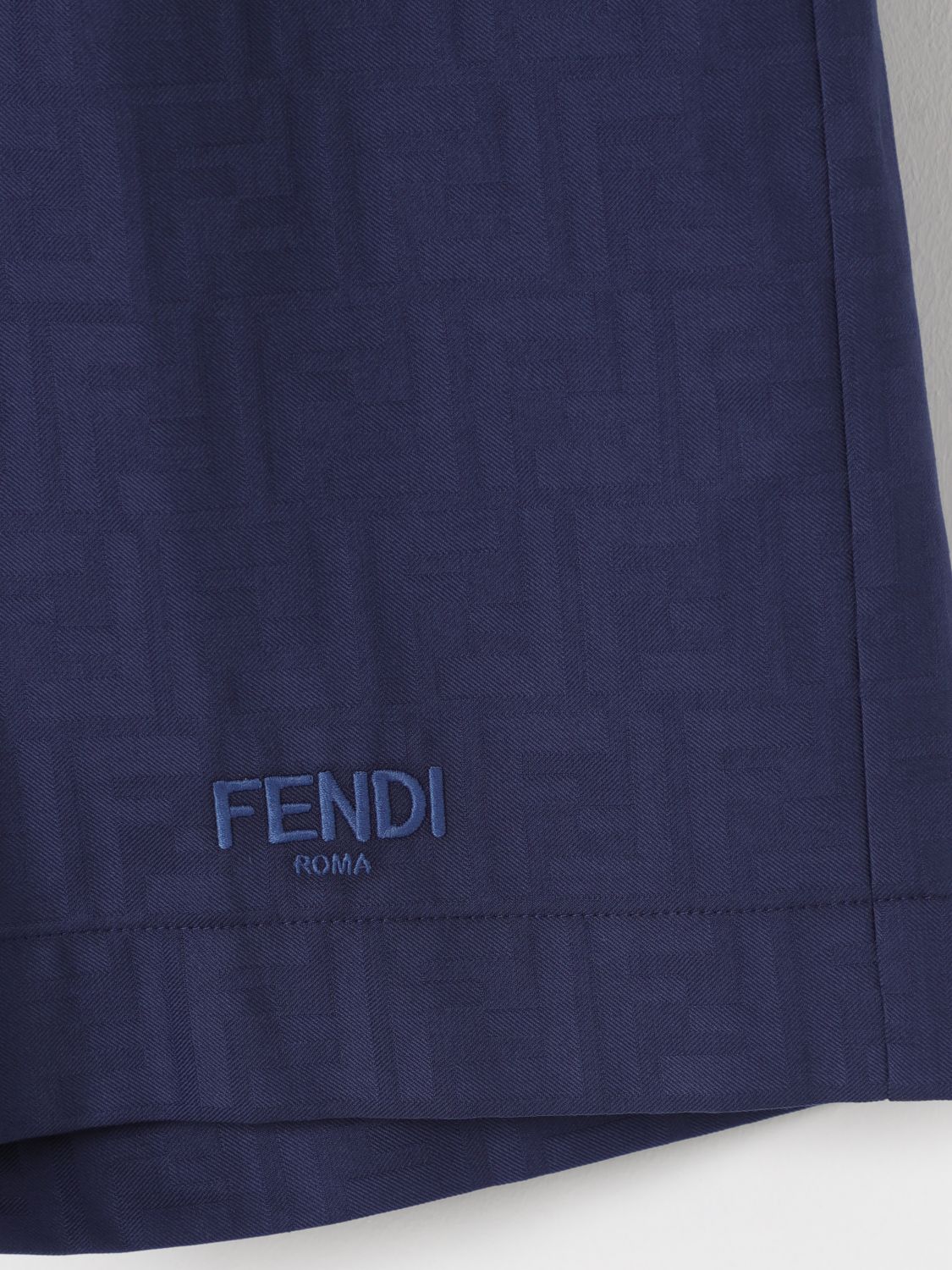 FENDI 쇼츠: 쇼츠 남아 Fendi, 블루 - Img 3