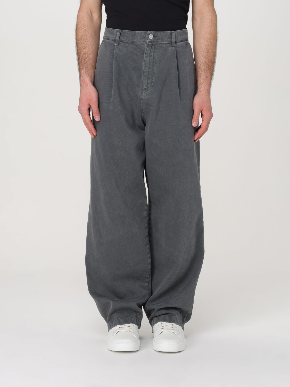 MOSCHINO COUTURE PANTS: Pants men Moschino Couture, Black - Img 1