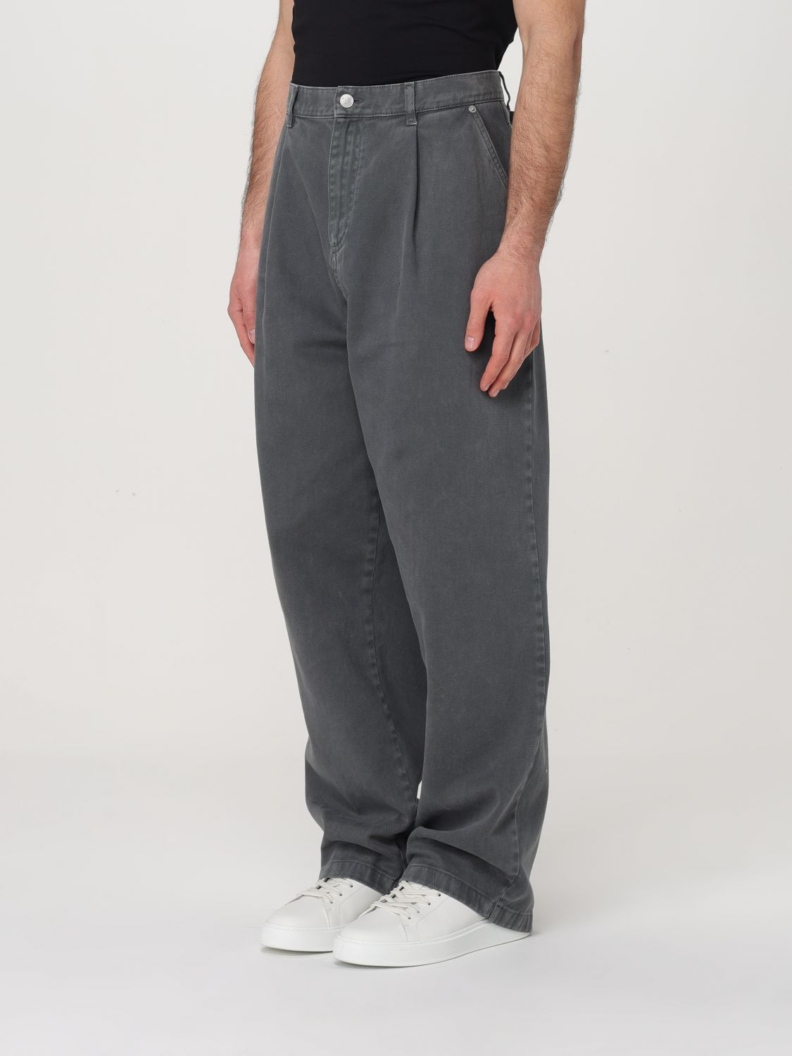 MOSCHINO COUTURE PANTS: Pants men Moschino Couture, Black - Img 4