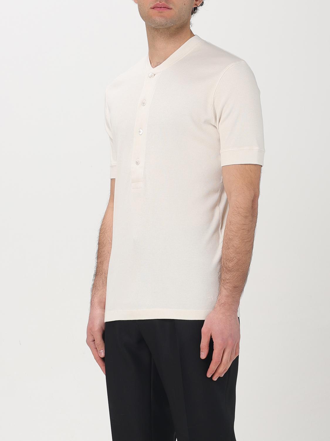 TOM FORD T-SHIRT: T-shirt men Tom Ford, White - Img 4