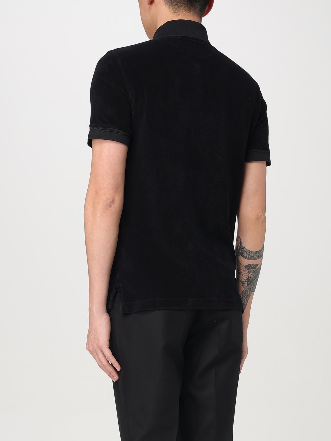 TOM FORD POLO SHIRT: Polo shirt men Tom Ford, Black - Img 3