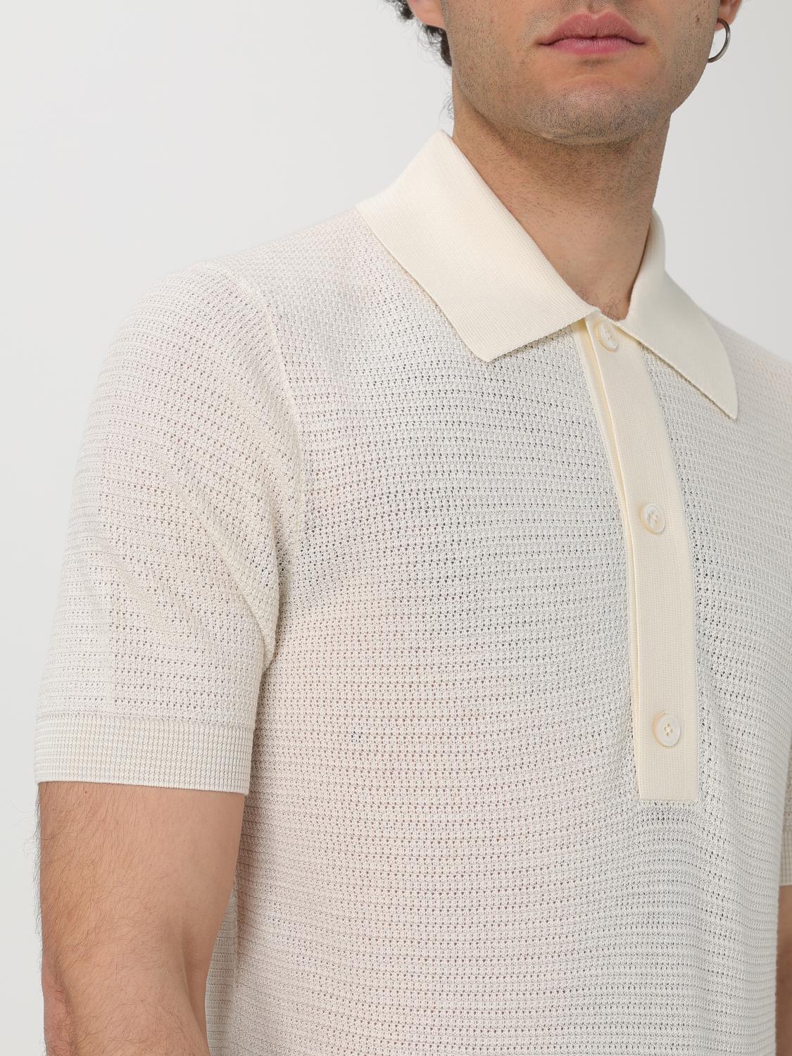 TOM FORD POLO: Polo herren Tom Ford, Ivory - Img 5